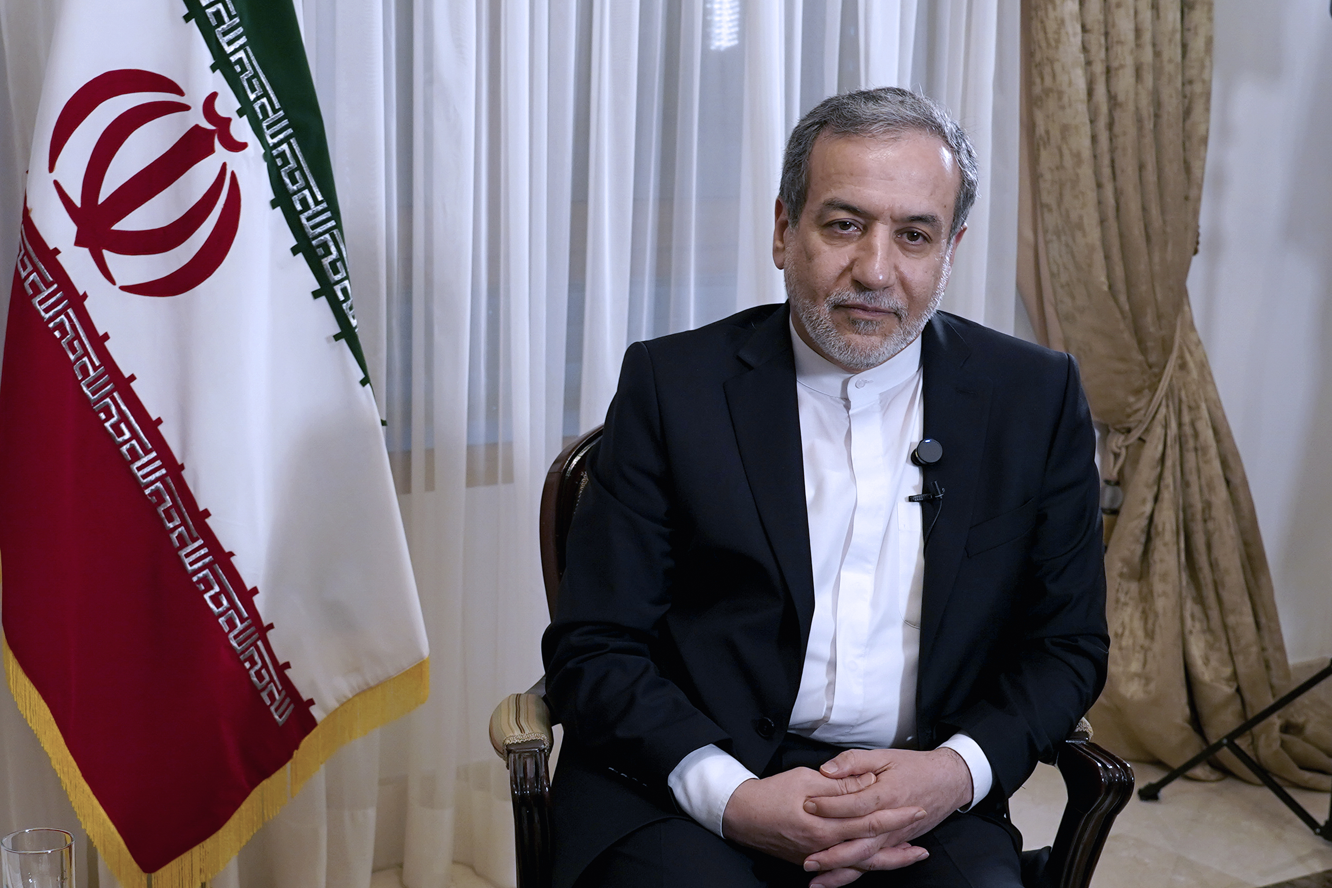 El ministro iraní de Exteriores, Abás Araqchí. (Foto Prensa Libre: EFE/ Jorge Jerónimo). 