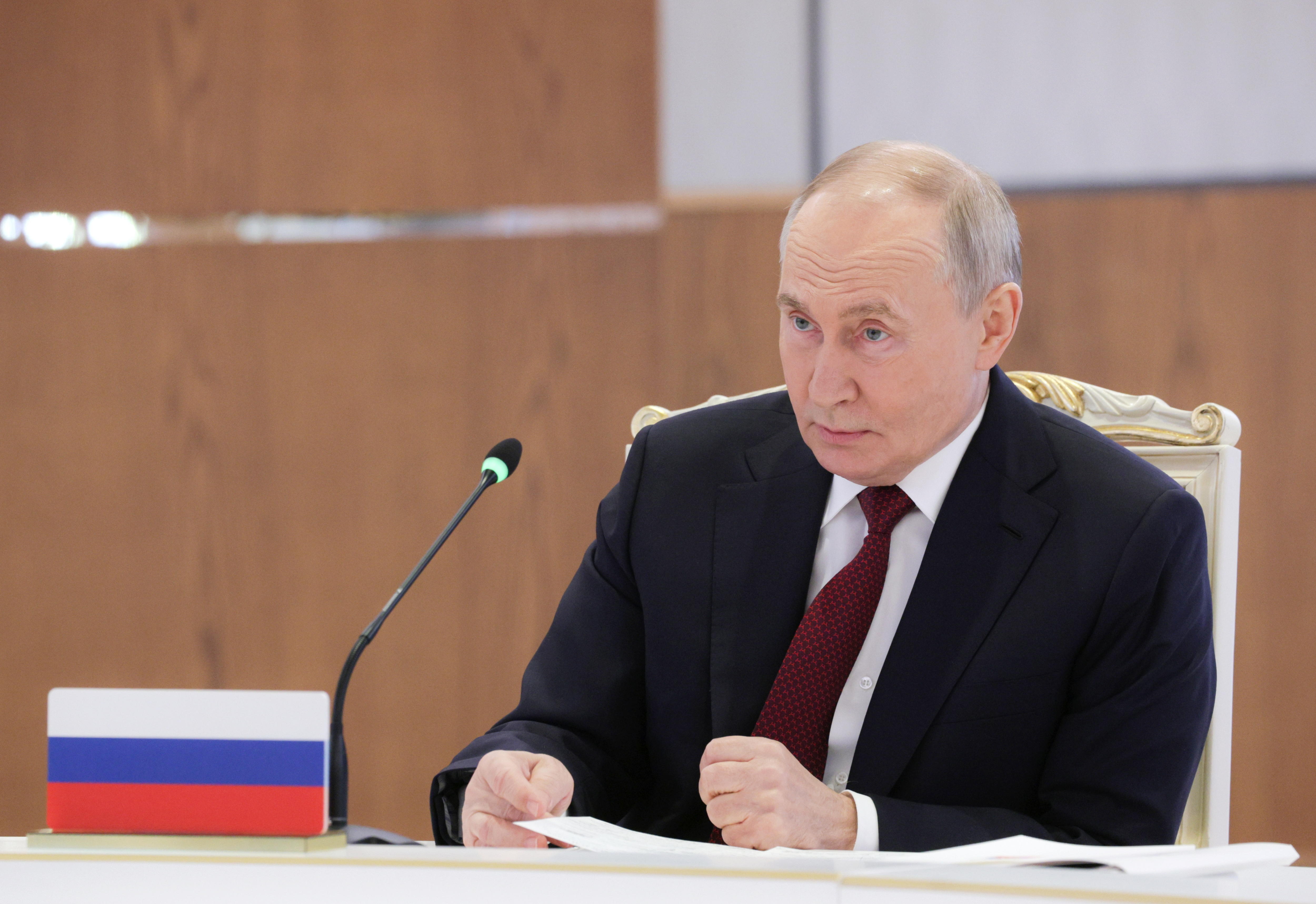 Ataque masivo a Ucrania responde a bombardeos con misiles estadounidenses, dice Vladimir Putin
