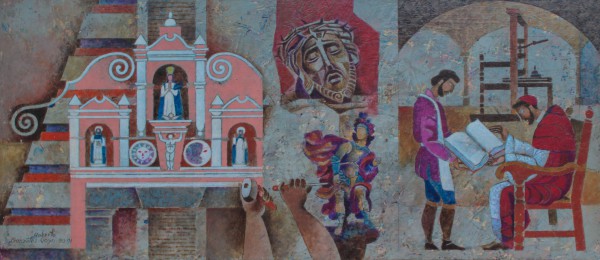 En la pieza, González Goyri piensa la integración a partir del proceso religioso en el país a lo largo de 500 años. (Foto: Cortesía Asociación González Goyri)