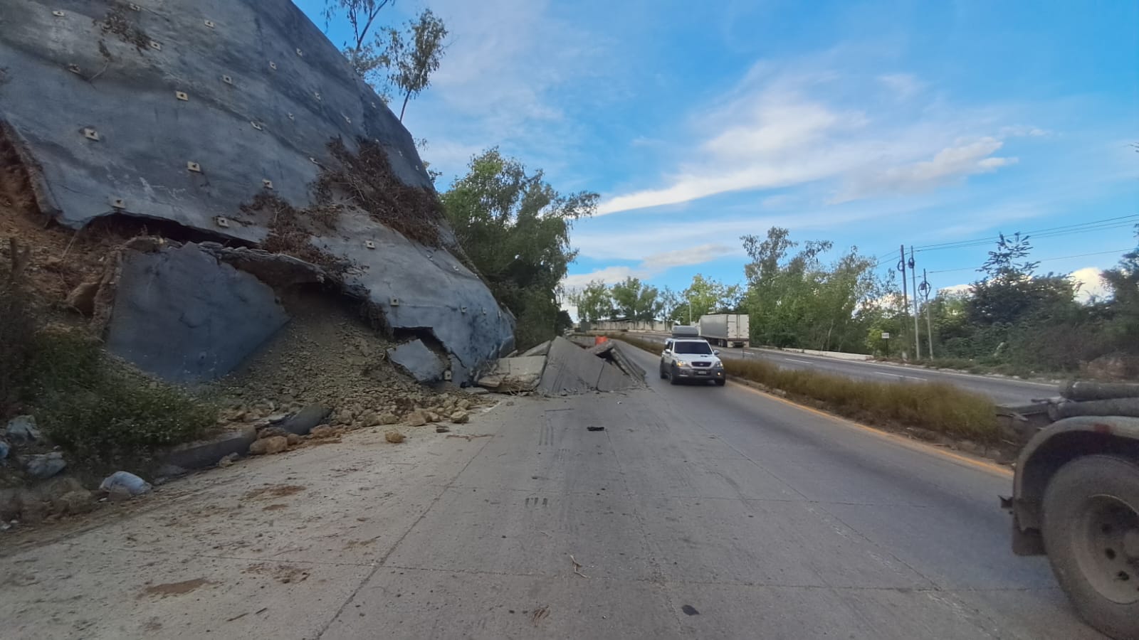 Temen colapso de la ruta al Atlántico por daños en carretera en Sanarate