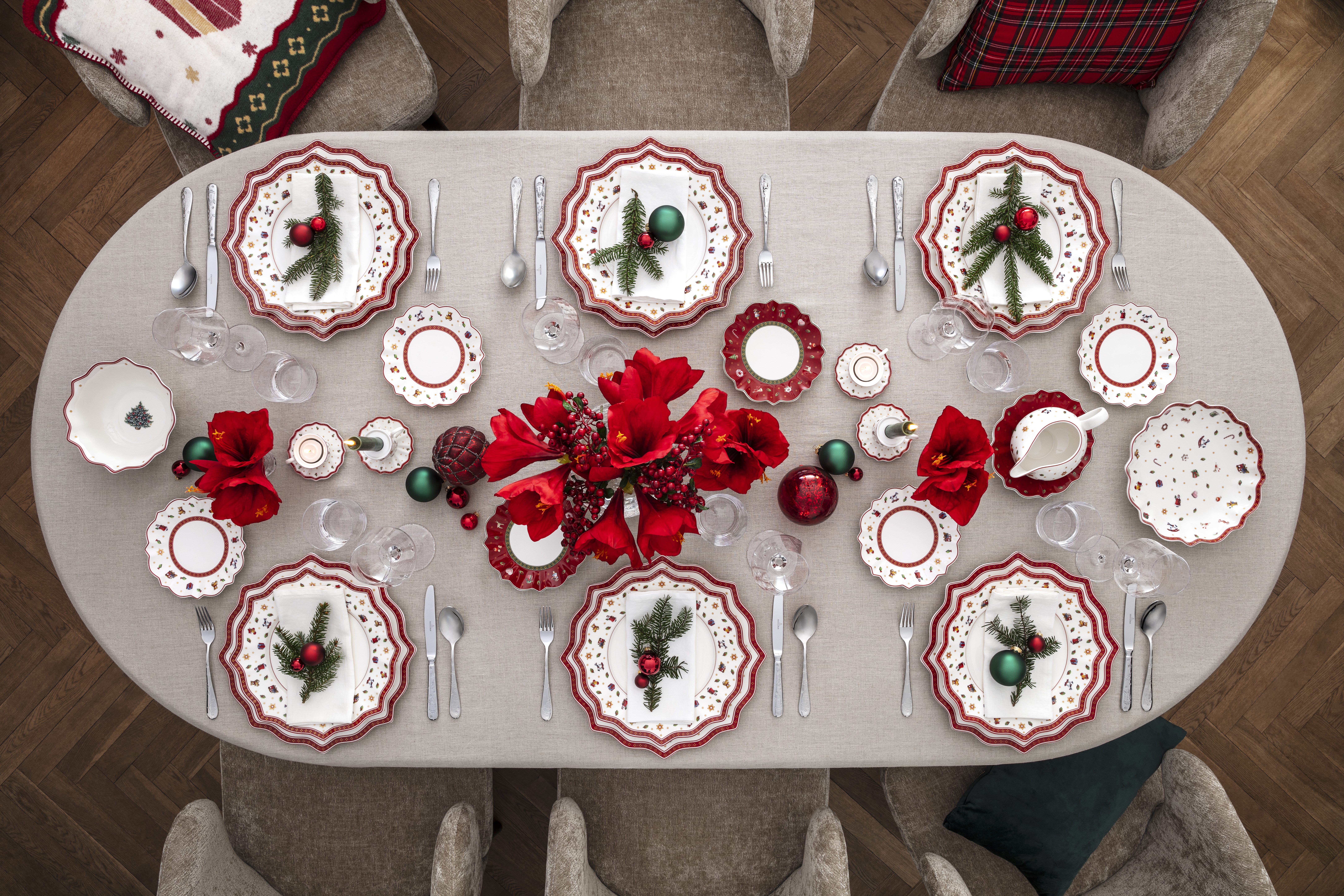Centros de mesa de Navidad y otras tendencias de decoración de este 2024