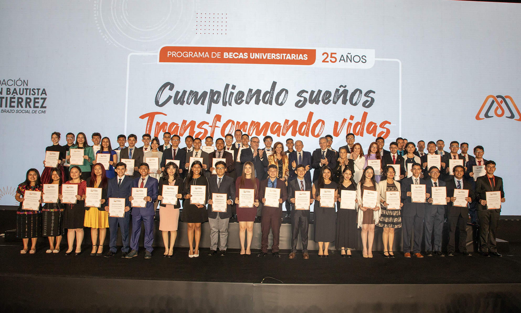 Fundación Juan Bautista Gutiérrez celebra 25 años del Programa de Becas Universitarias