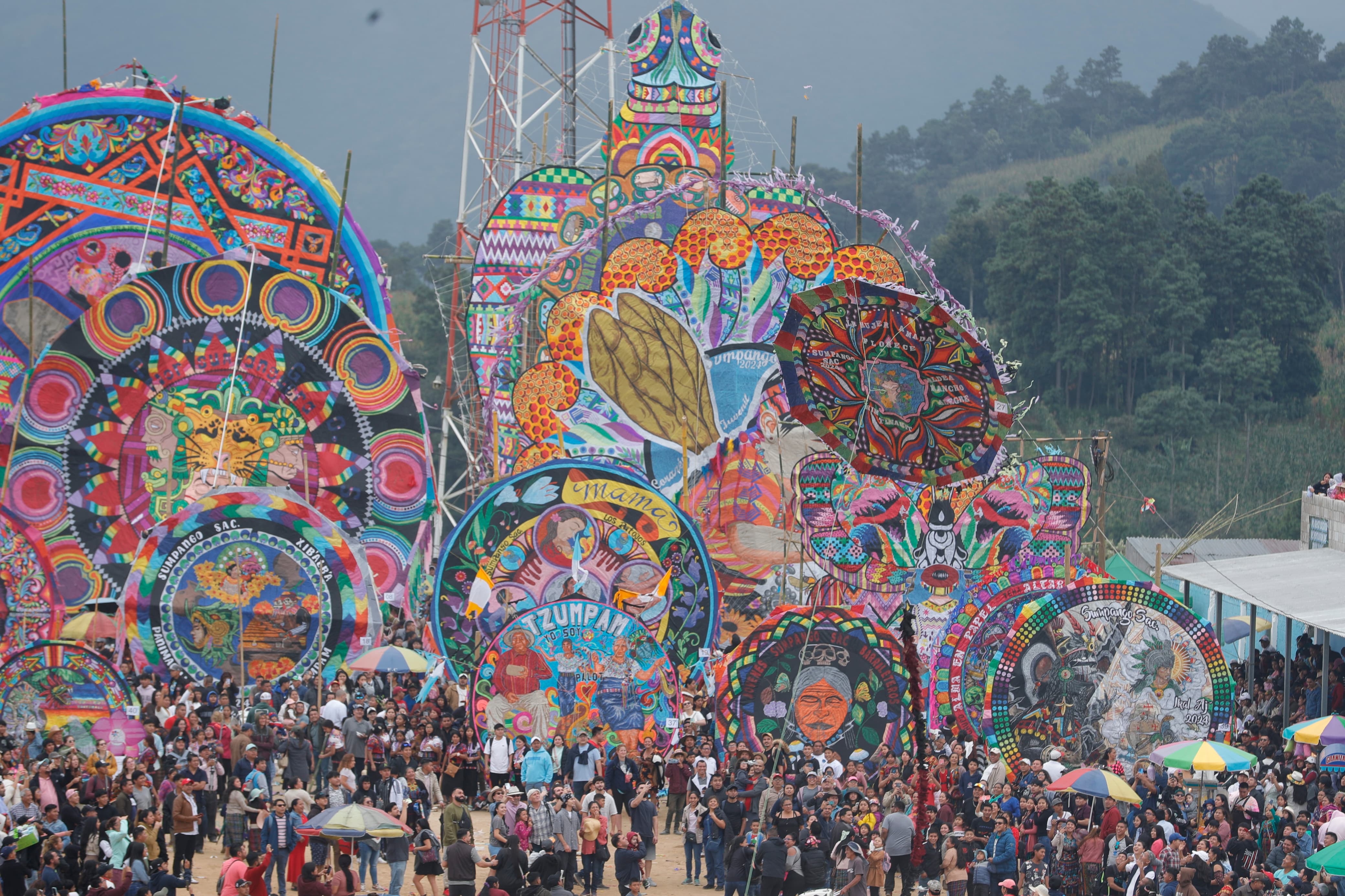 La primera edición del festival en Sumpango se hace desde hace 15 años. (Foto Prensa Libre: Álvaro González)