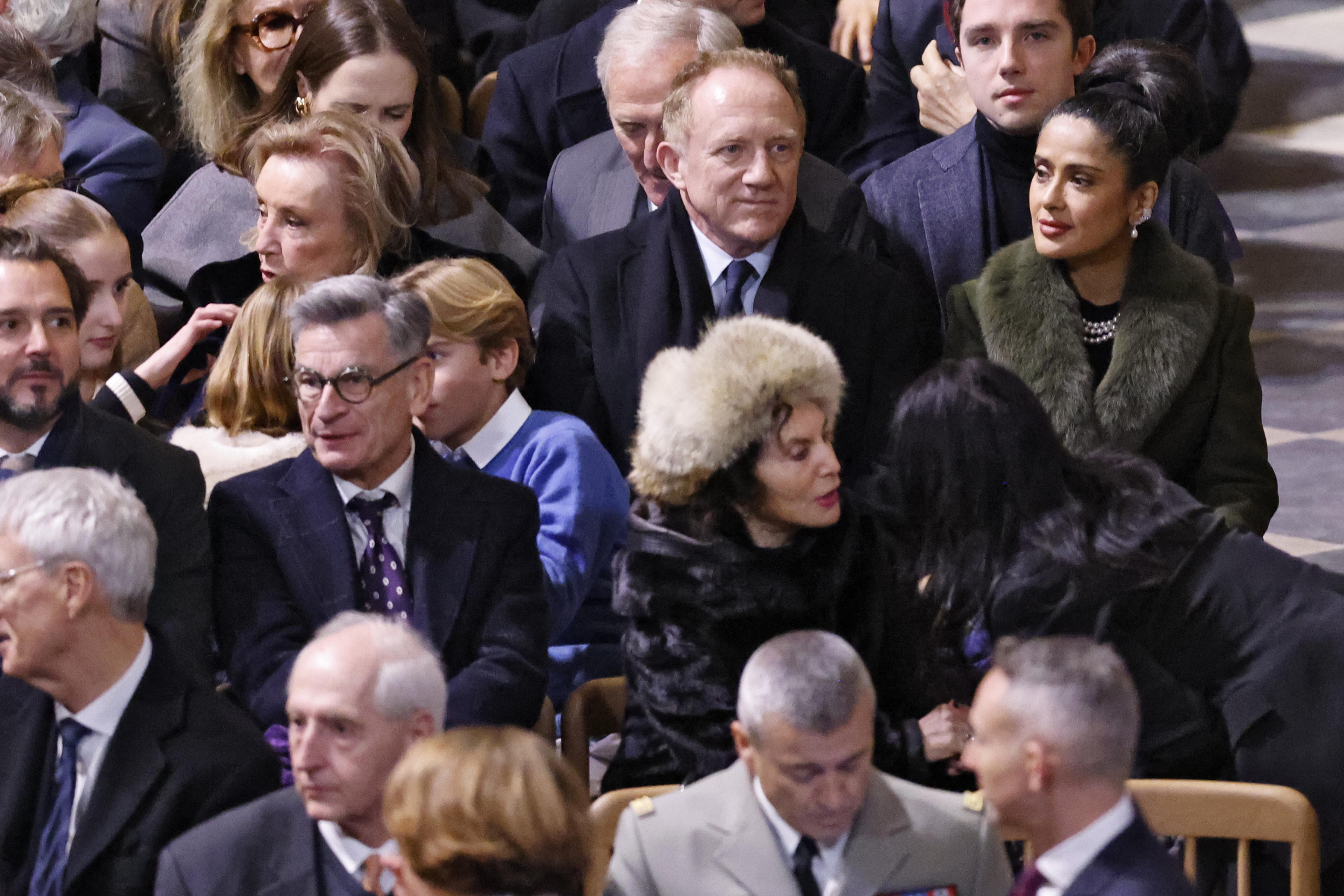 quiénes asistieron a la reapertura de Notre Dame'