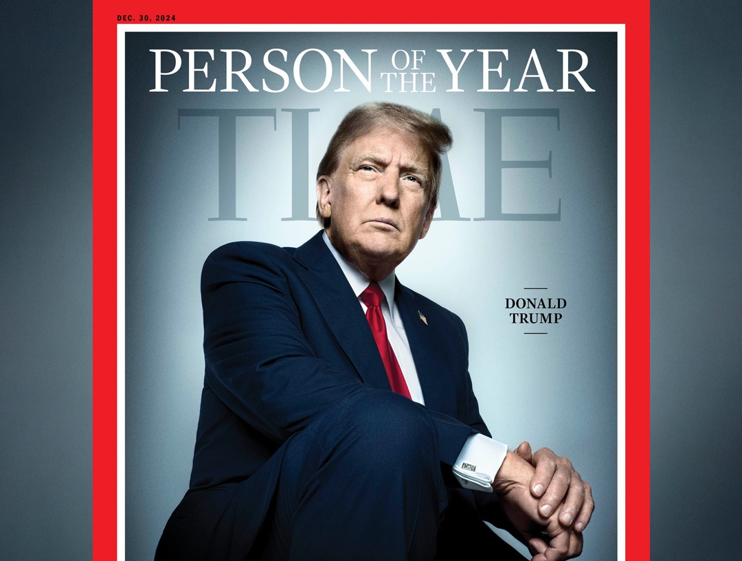 Editor de la revista Time revela los motivos para elegir por segunda vez a Donald Trump como Persona del Año