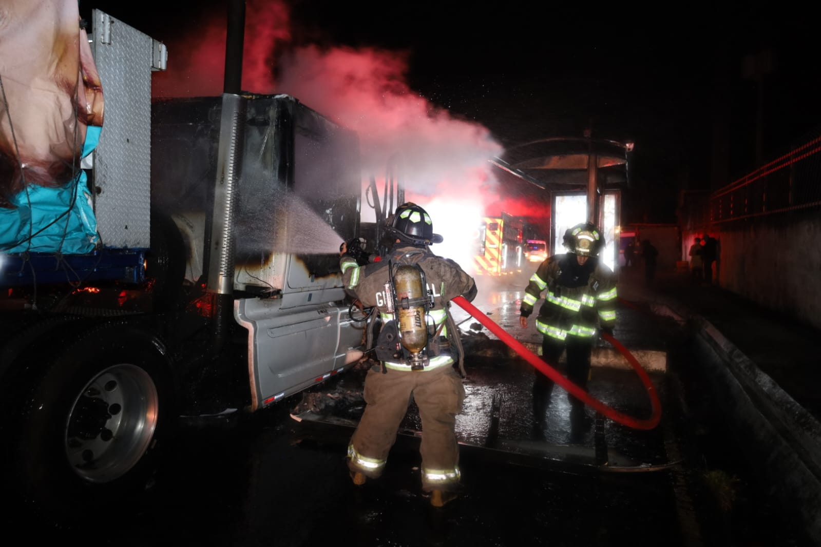 Accidente en ruta a El Salvador deja dos muertos'