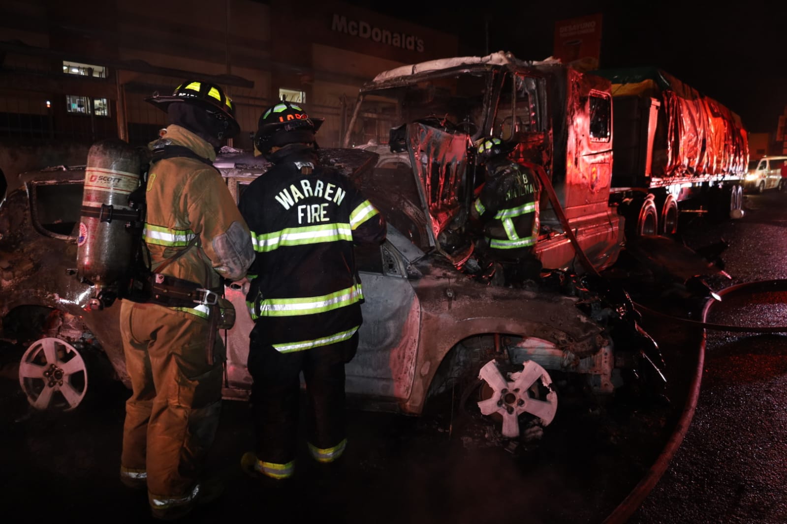 Accidente en ruta a El Salvador deja dos muertos'