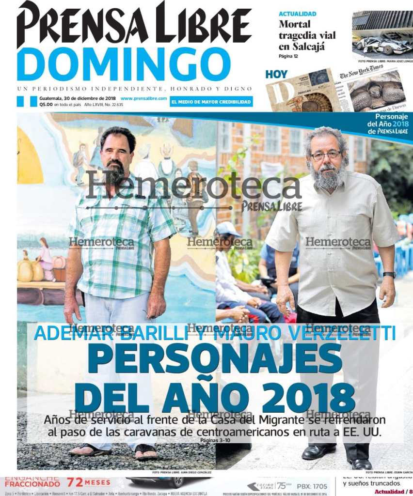 Personaje del Año de Prensa Libre en el 2018