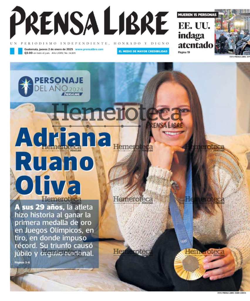 Personaje del Año de Prensa Libre en el 2024