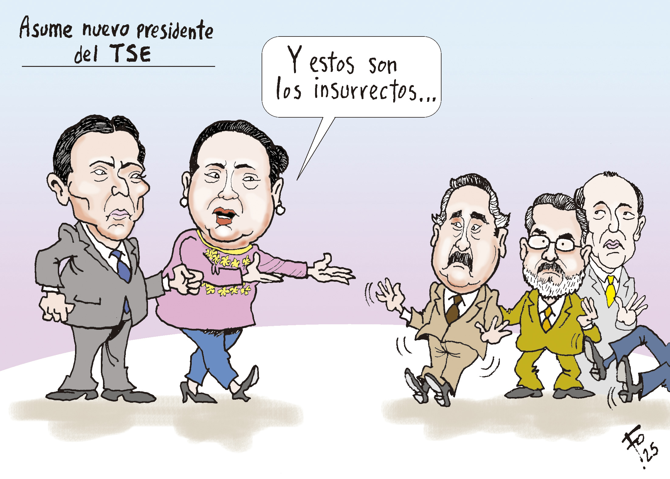 Asume nuevo presidente del TSE