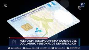 El Documento Personal de Identificación (DPI) tendrá cambios. Autoridades del Registro Nacional de Personas (Renap) dan a conocer las modificaciones que tendrá el DPI, explican el porqué de los cambios y a partir de cuándo se emitirán. Conozca todos los detalles en esta transmisión.