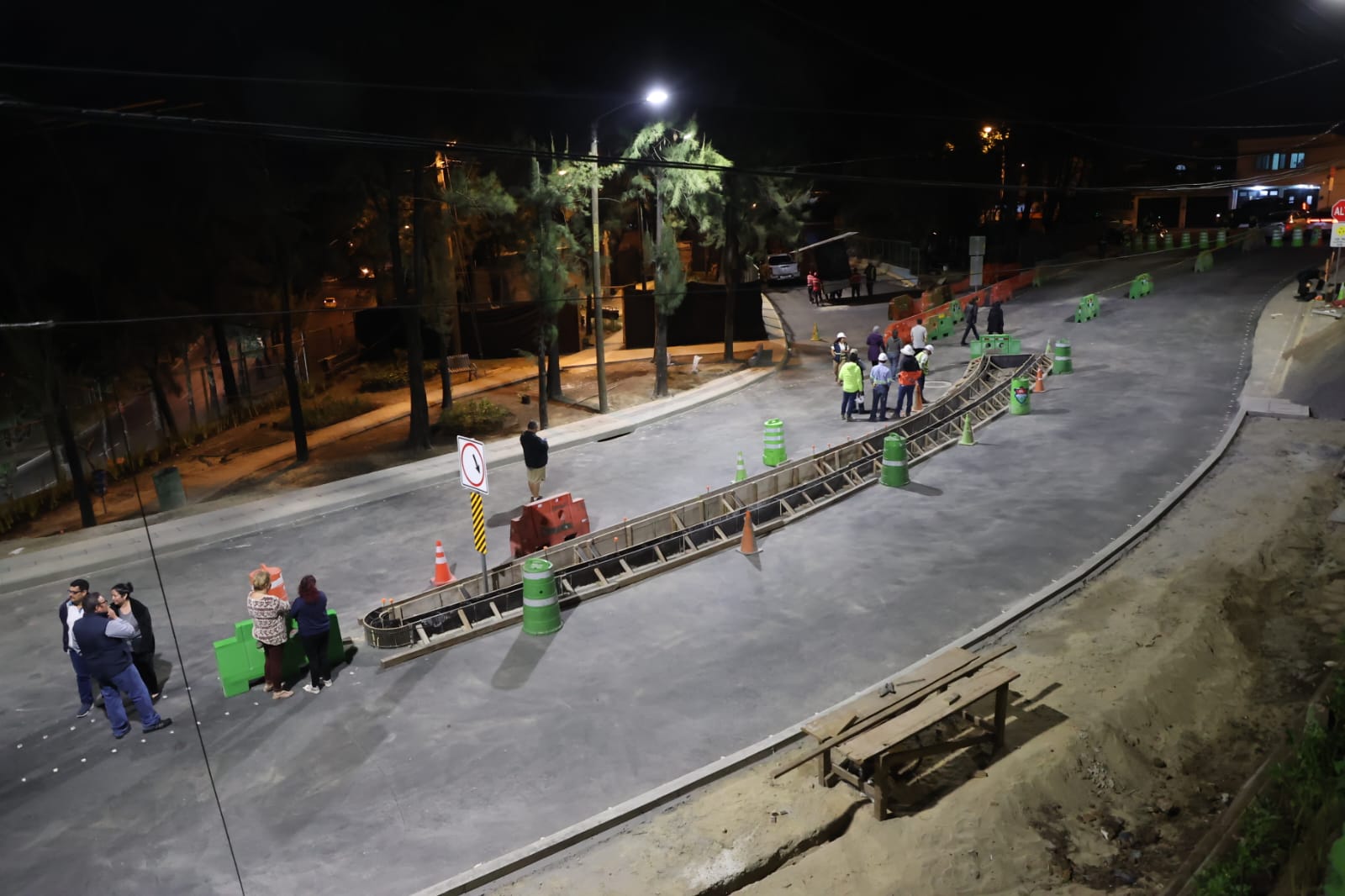Habilitan nuevo puente Adolfo Mijangos López en la zona 3 capitalina