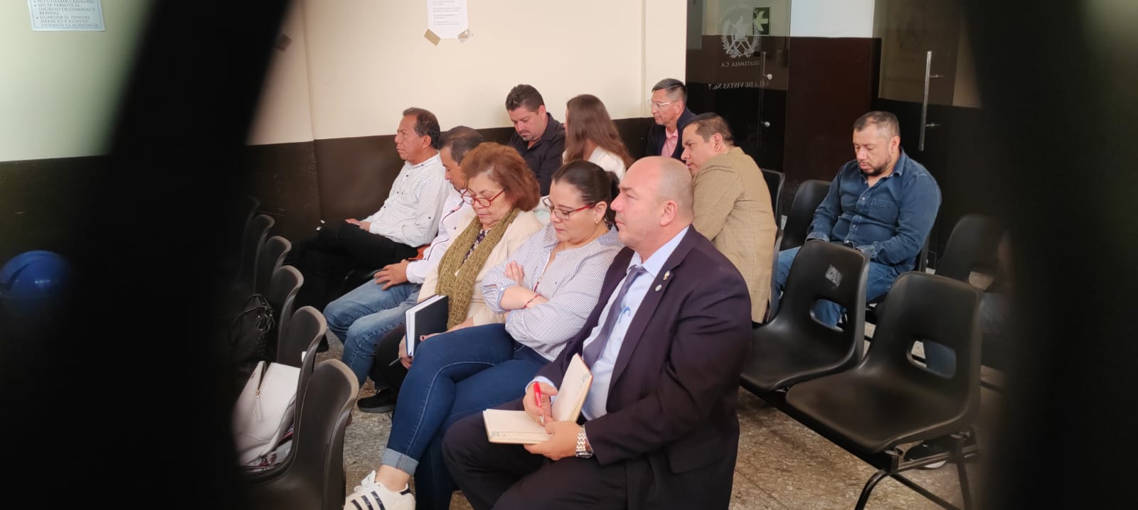   In the Court of greatest risk D is carried out of intermediate stage hearing against several involved in the construction and corruption case. (Free Press Photo: Elmer Vargas)
