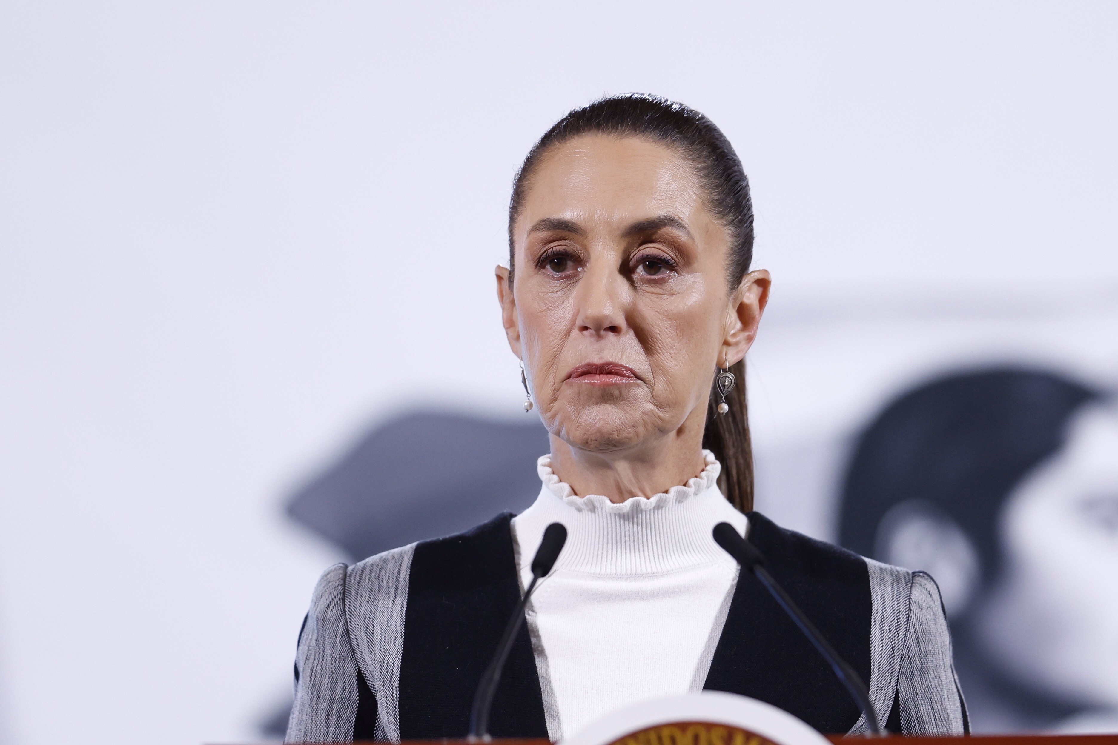 Rueda de prensa diaria de Claudia Sheinbaum en México