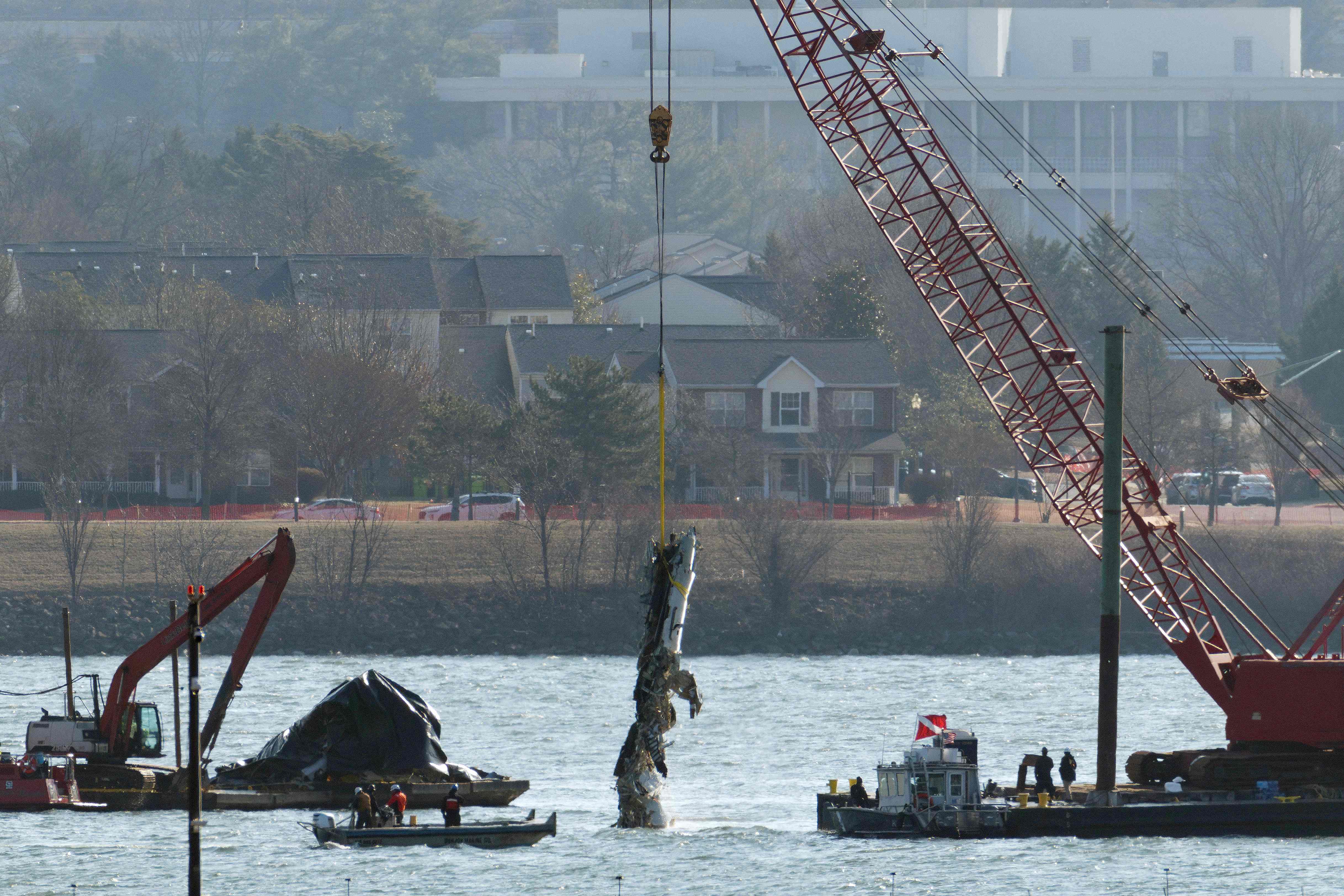 Accidente aéreo en Washington