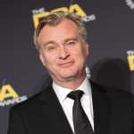 British director Christopher Nolan poses in the press room during the 77th Annual DGA Awards (Directors Guild of America) at the Beverly Hilton hotel in Beverly Hills, California, February 8, 2025. (Photo by Valerie MACON / AFP)