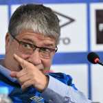 Hernán Darío Gómez durante su presentación como entrenador de la selección salvadoreña.