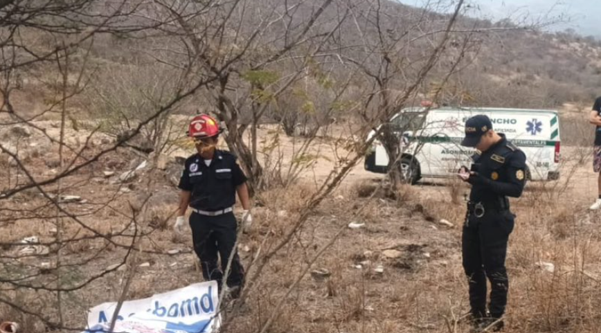 Localizan cadáver atado de pies y manos en el km 90 de la ruta al Atlántico