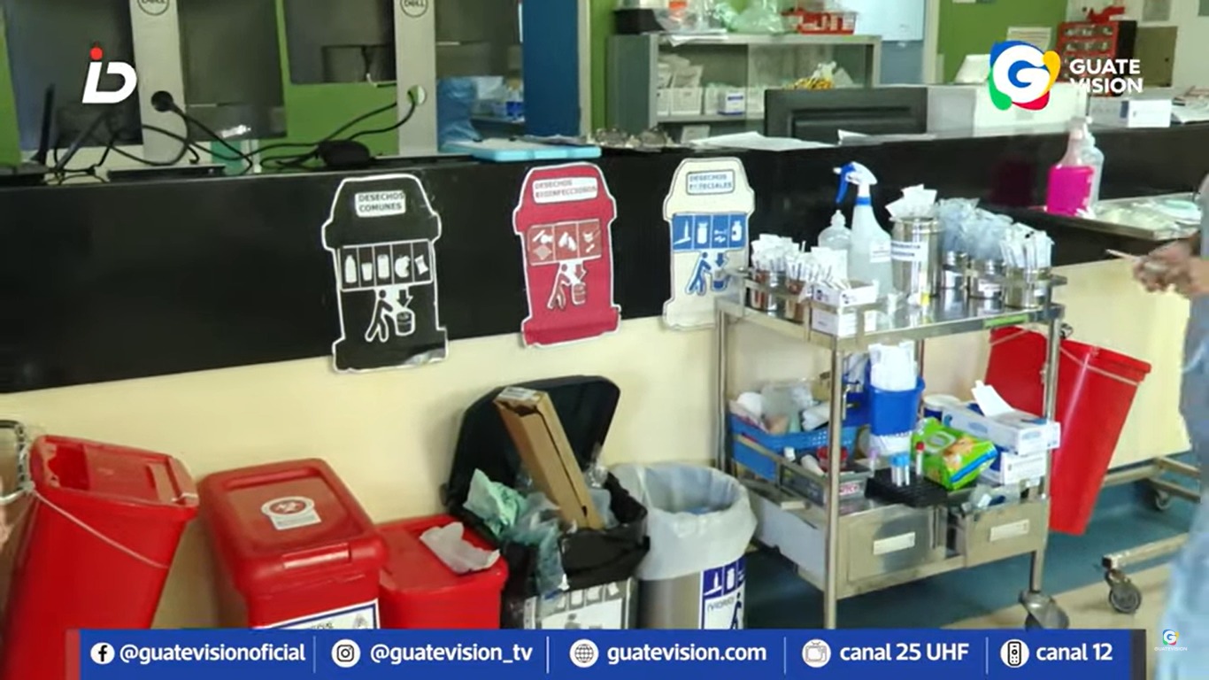 National Hospital of Surgical Specialties of Villa Nueva presents bad cleaning conditions, according to medical personnel. (Free press photo: direct impact)