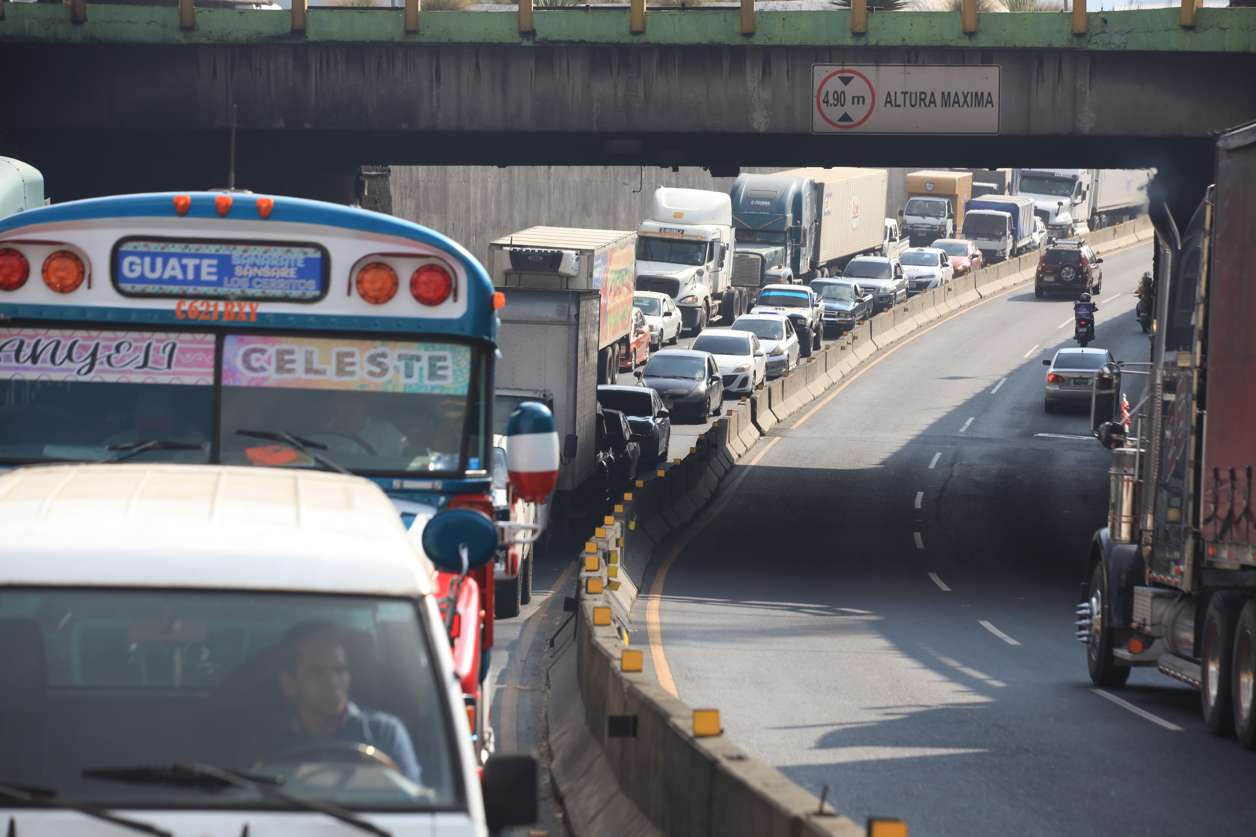 Traffic on the Route to Atlantic by death of mayor of Chuarrancho