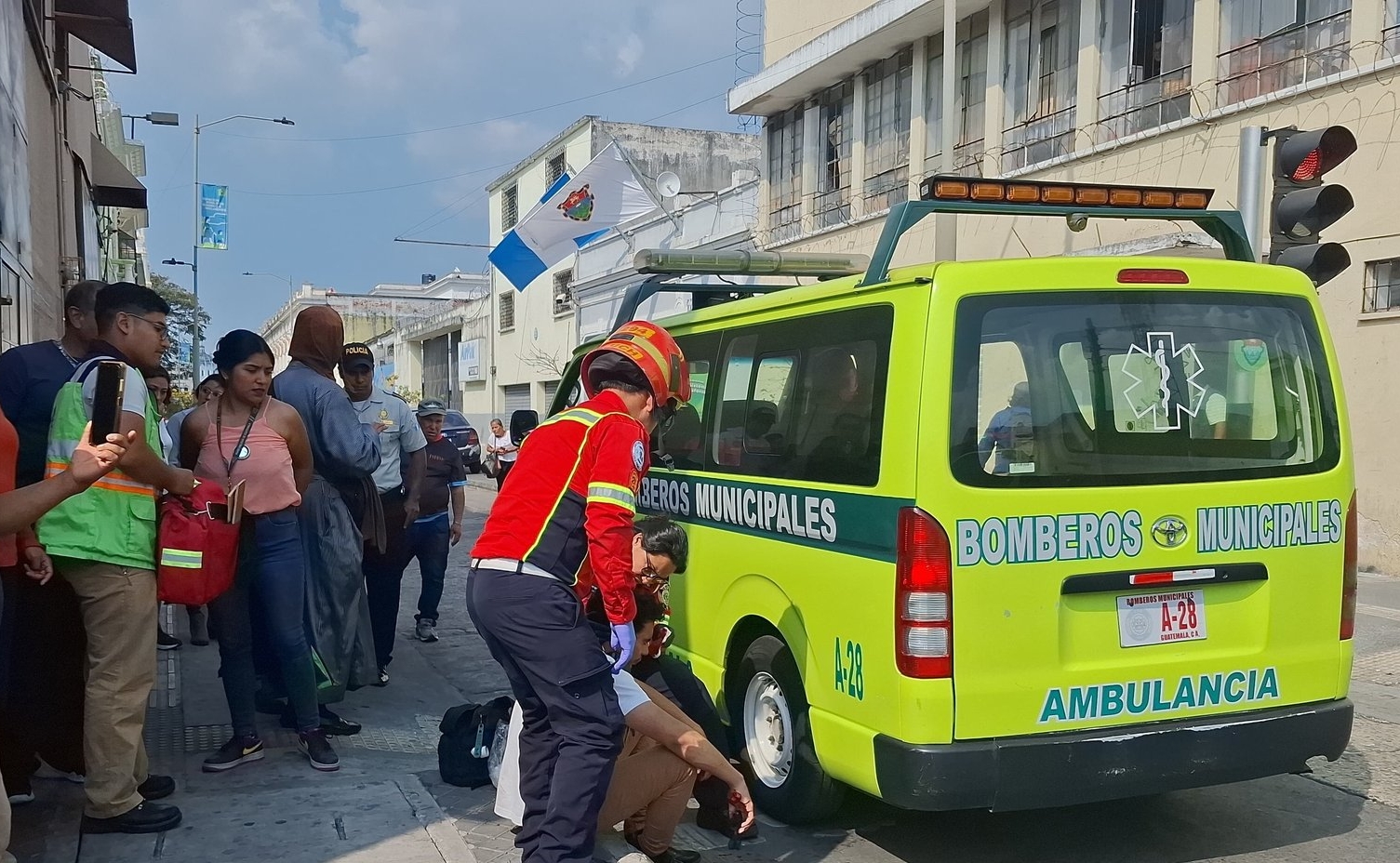 Tránsito de la capital es complicado por varios hechos violentos