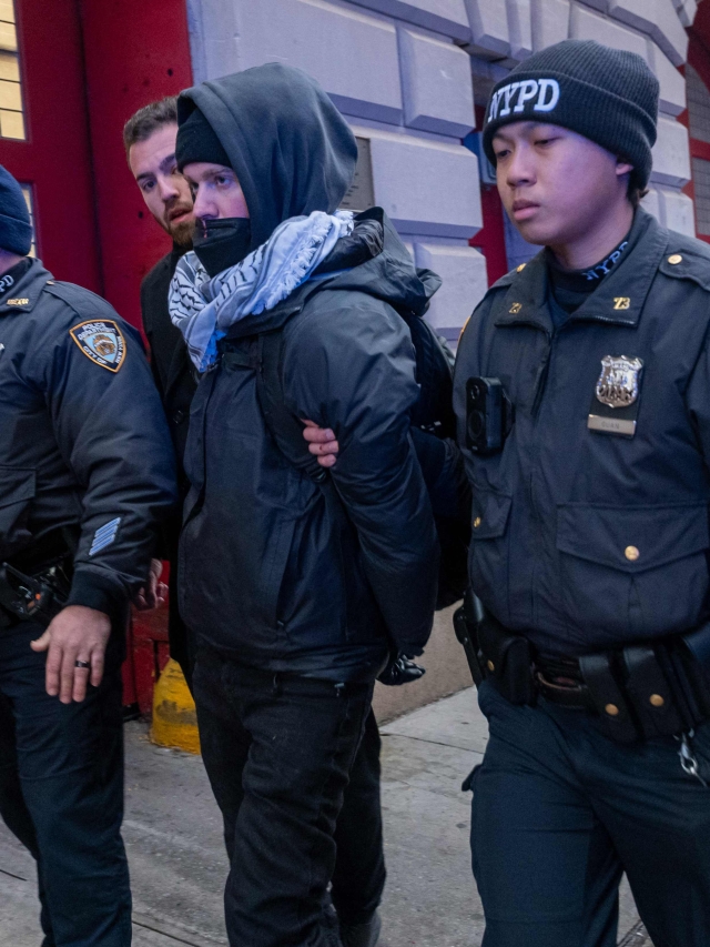 Protesters In New York Rally Against ICE And Trump Administration Deportations