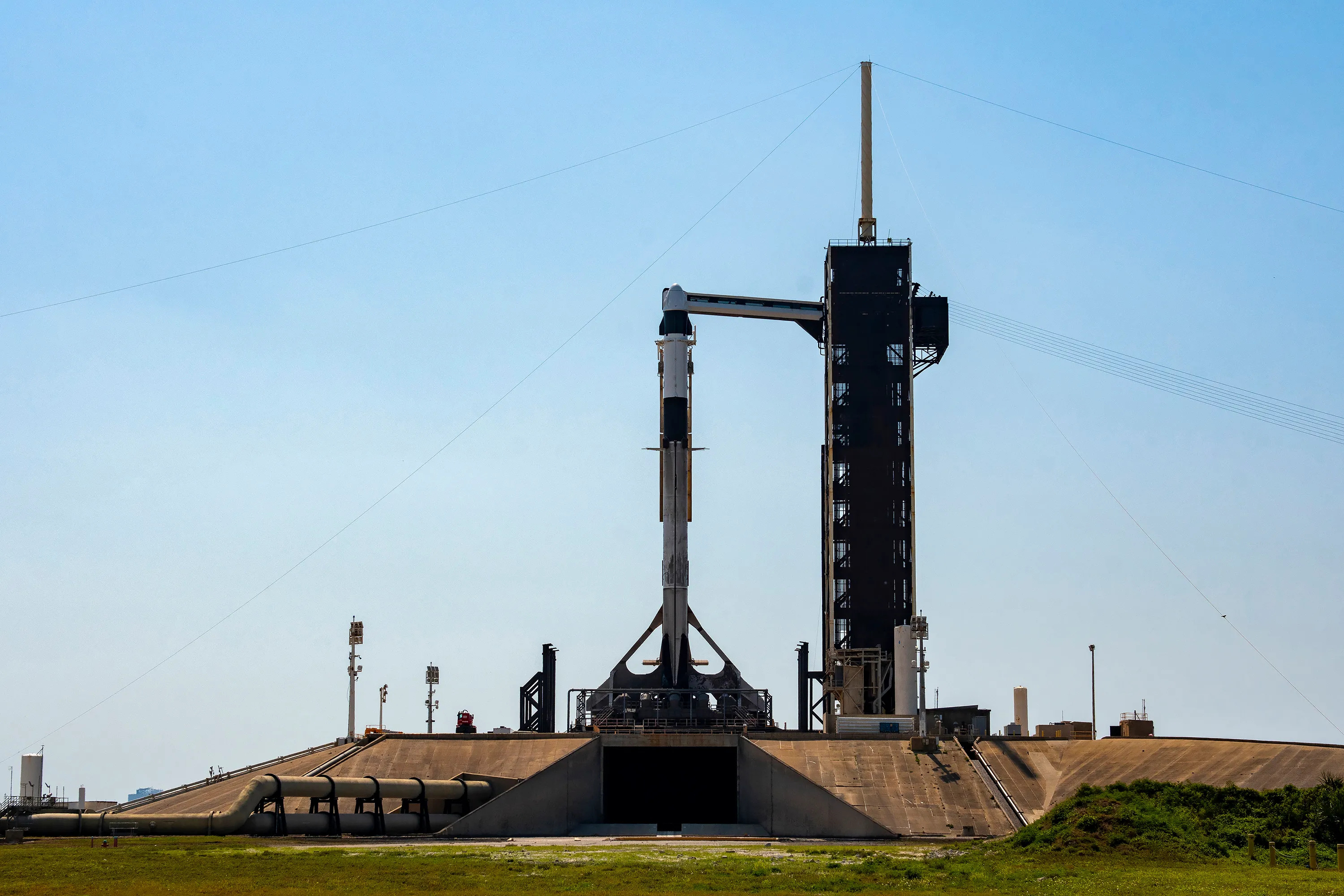 Cohete despega hacia la Estación Espacial Internacional para rescatar a astronautas varados