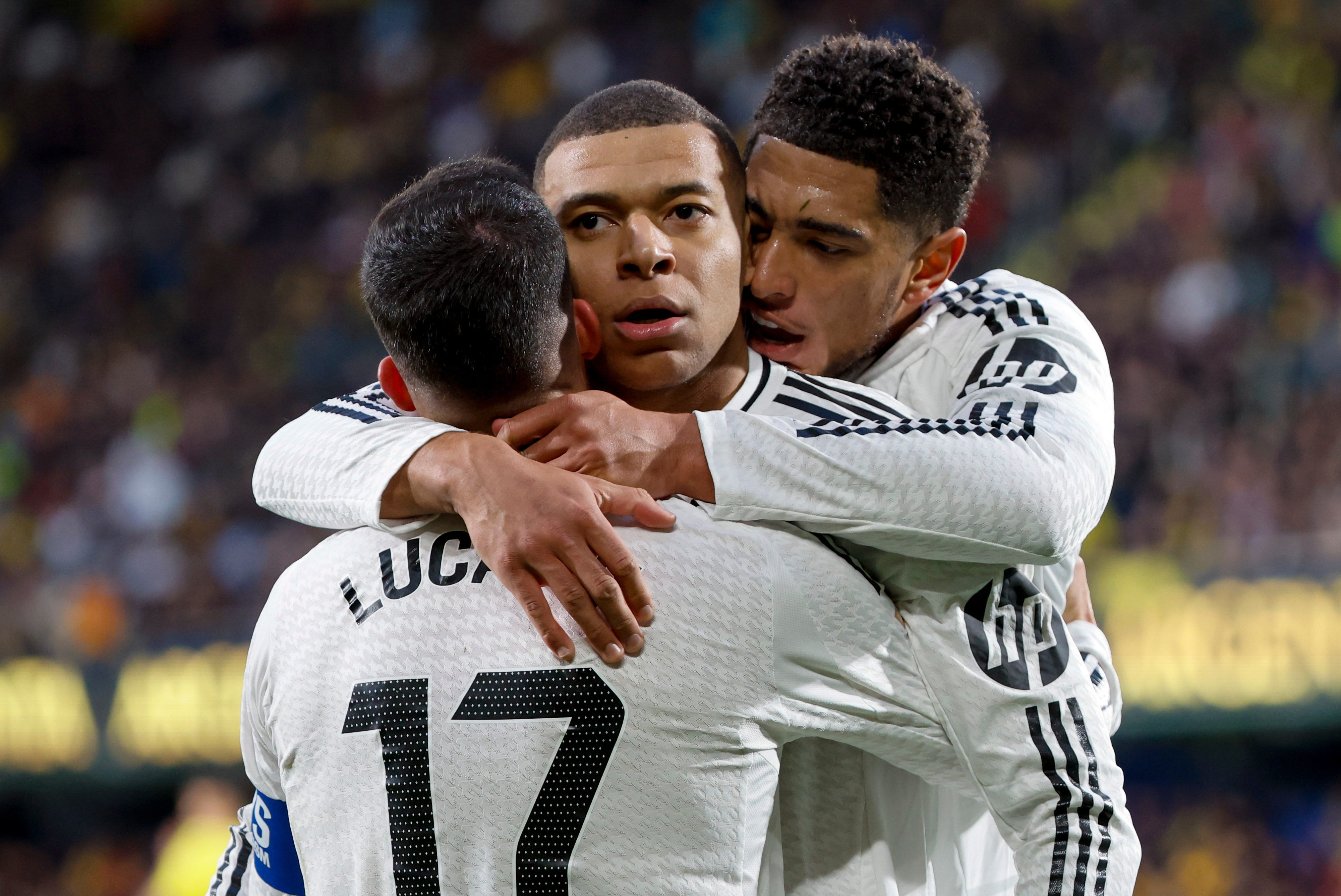 Kylian Mbappé marca doblete en siete minutos para que el Real Madrid ...