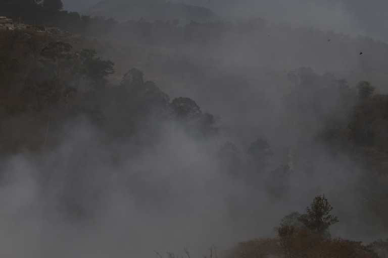 Alerta en Quetzaltenango: calidad del aire fue peligrosa en las primeras horas de 2