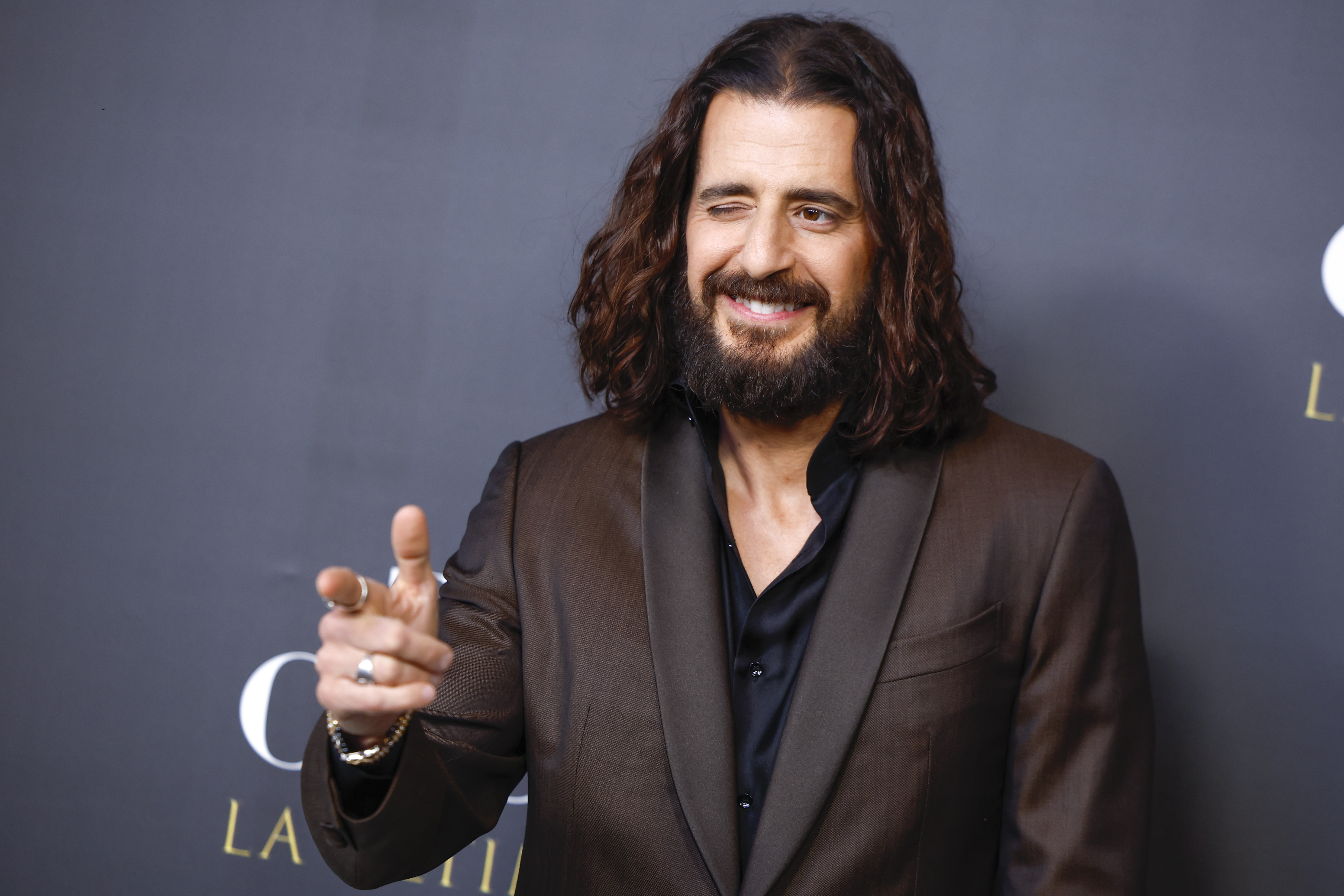 El actor estadounidense Jonathan Roumie posa en el photocall de la serie "The Chosen: La Última Cena".  (Foto Prensa Libre: EFE)