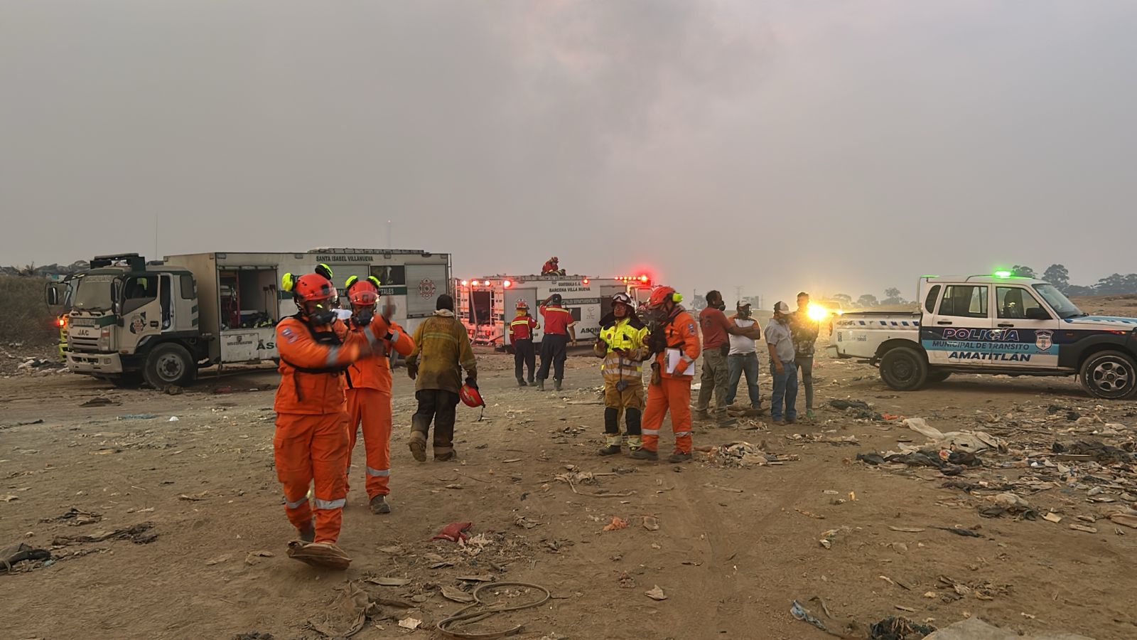 Calidad del aire se deteriora por incendio de AMSA; autoridades hacen recomendaciones