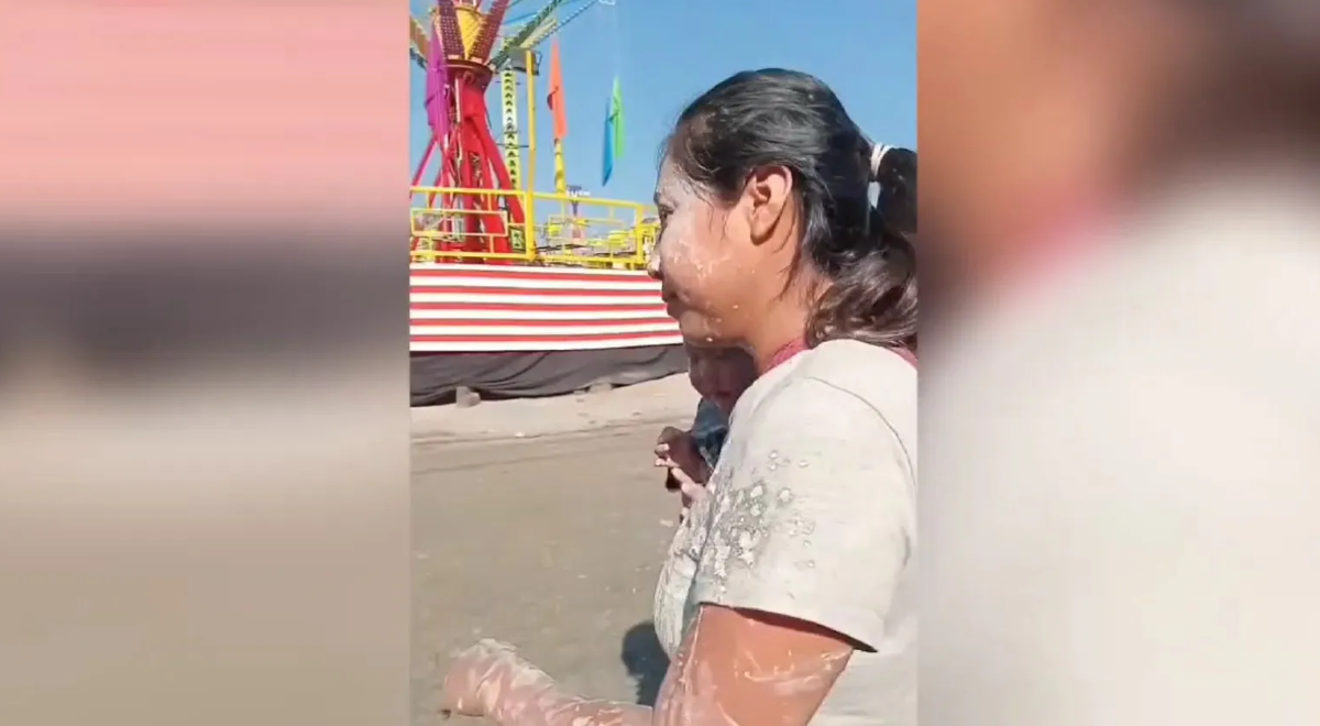 Qué pasó con la mujer señalada de haber lanzado agua caliente con cal a una bebé