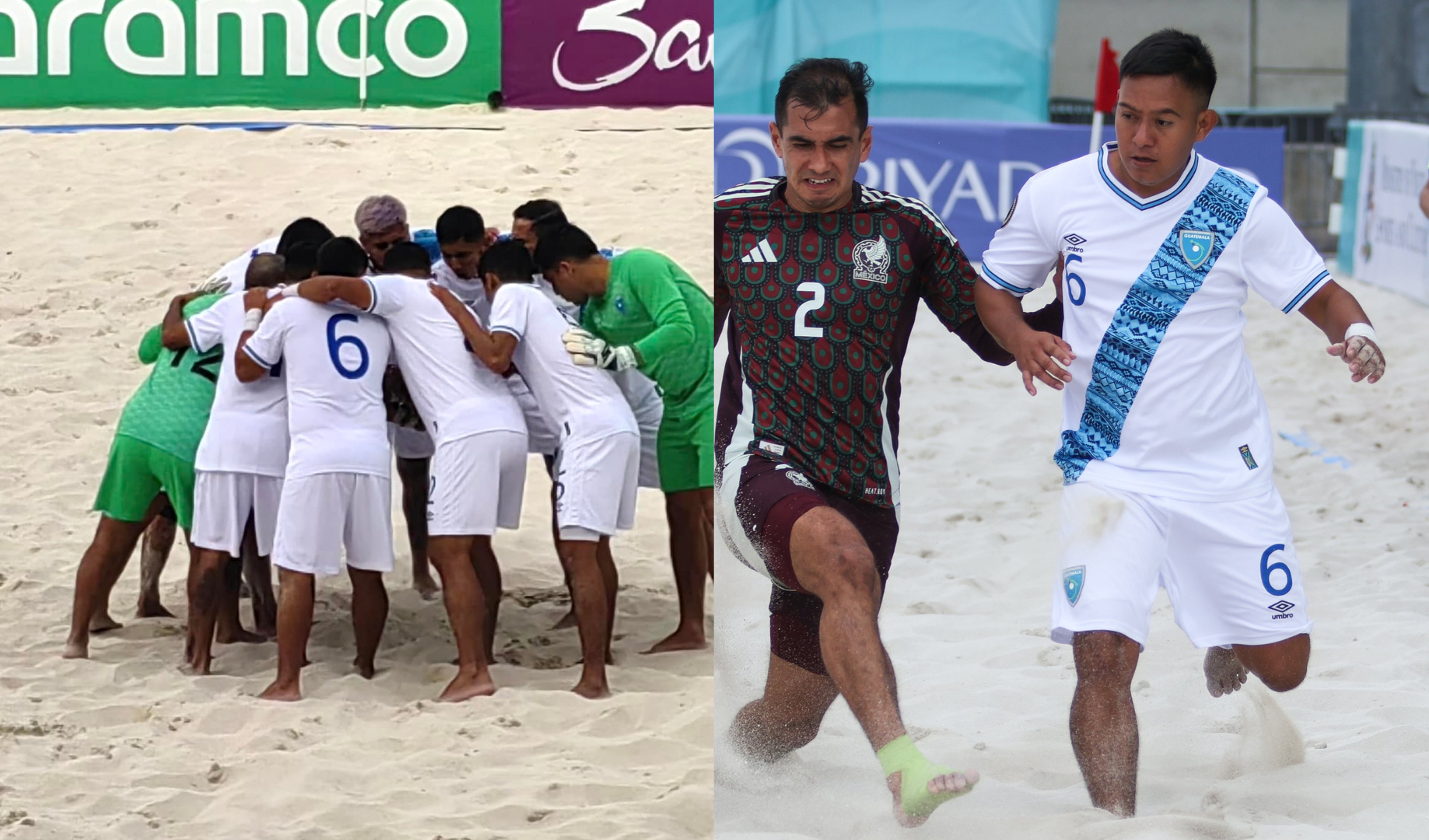 Denilson Álvarez: De ayudante de albañil a mundialista de futbol playa con la selección de Guatemala