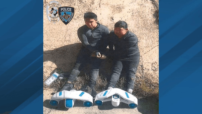 Detienen a guatemalteco y mexicano por intentar cruzar el río Bravo con equipo de buceo