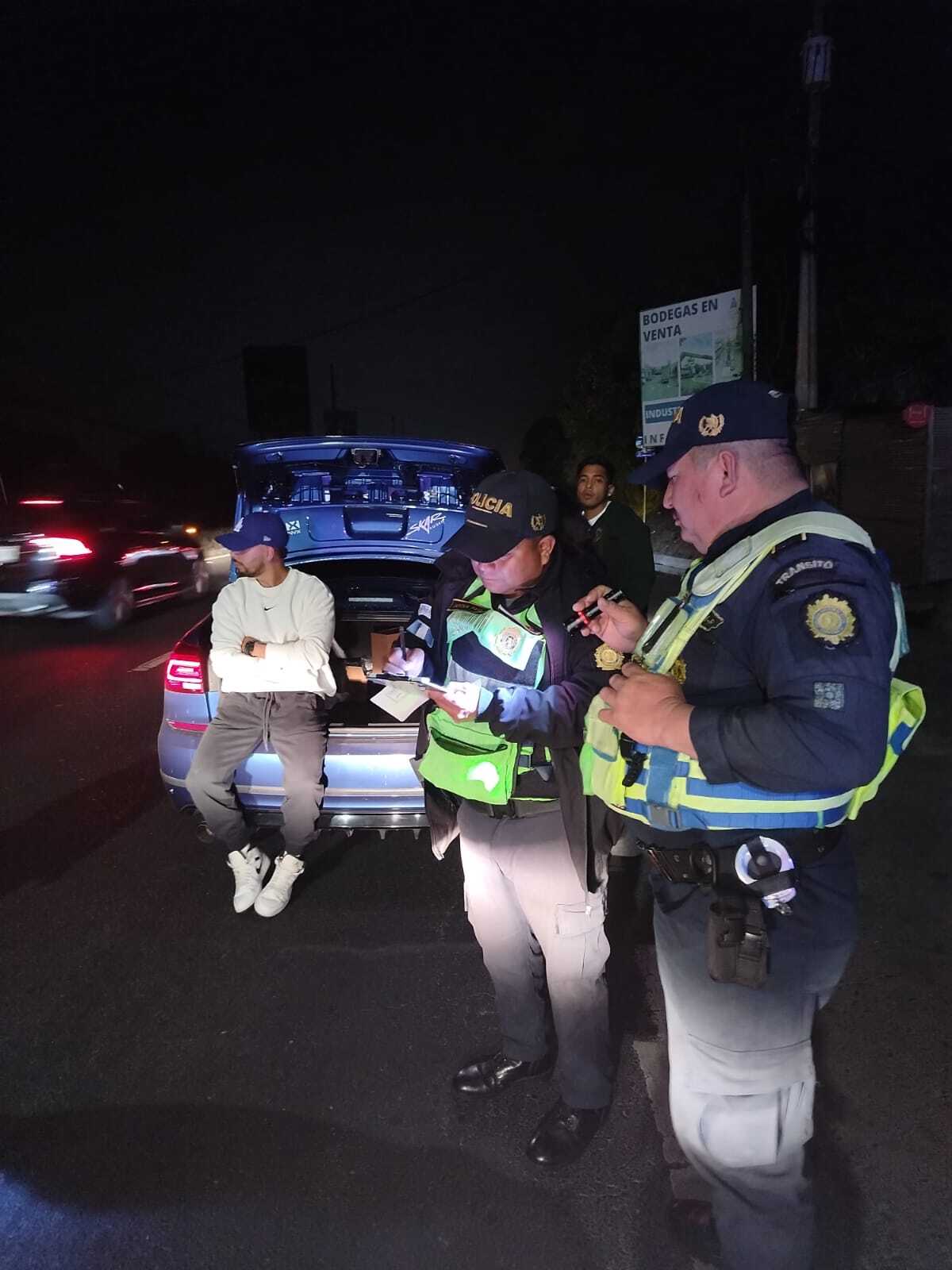 Carreras clandestinas: Operativo en ruta a El Salvador deja 32 multas por alteraciones del orden vial