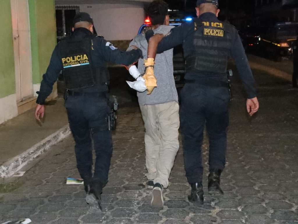 PNC capturan a presunto pandillero responsable de matar a otro