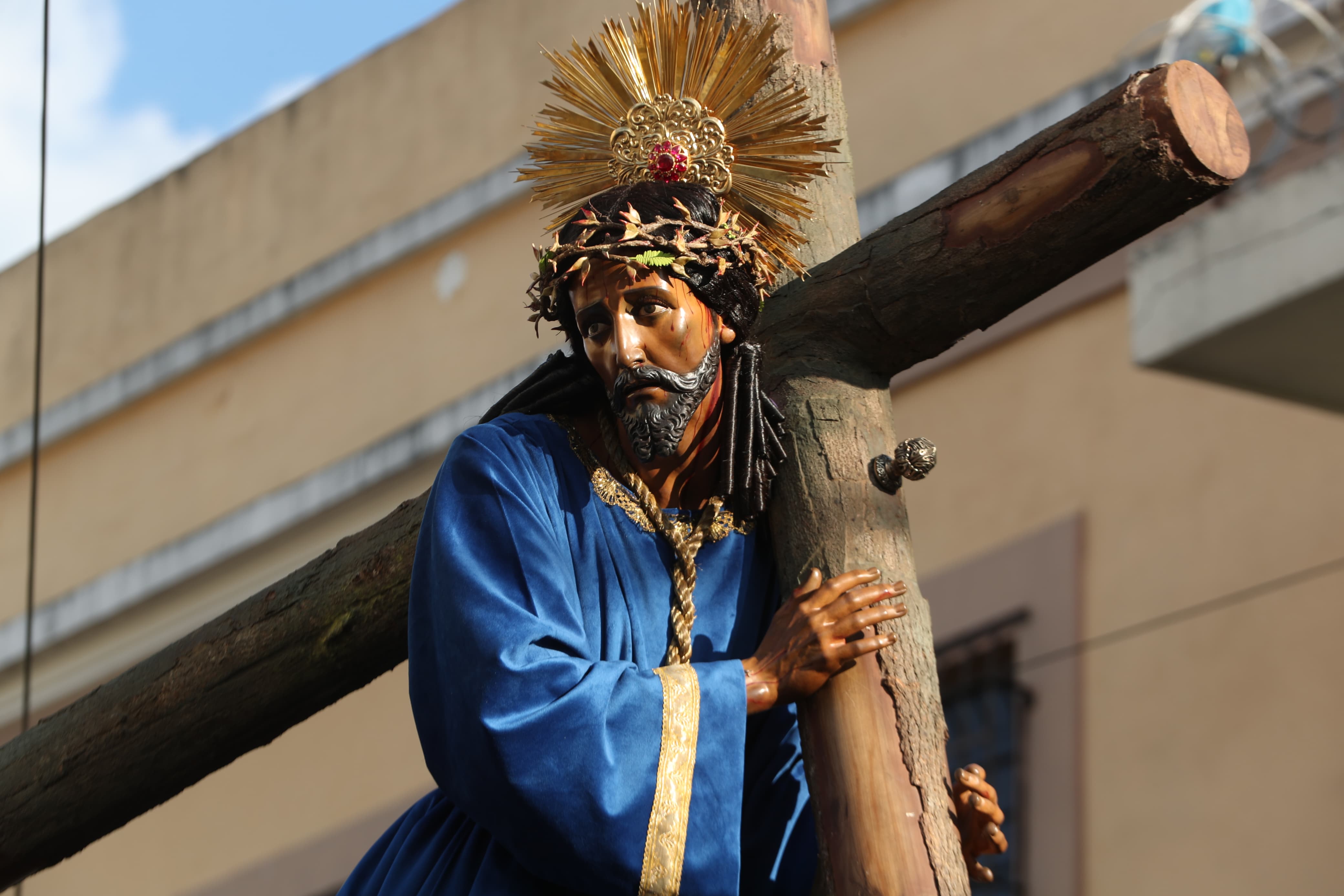 Procesiones en Guatemala 2025: Primer recorrido de damas cargadoras de Jesús Nazareno de los Milagros