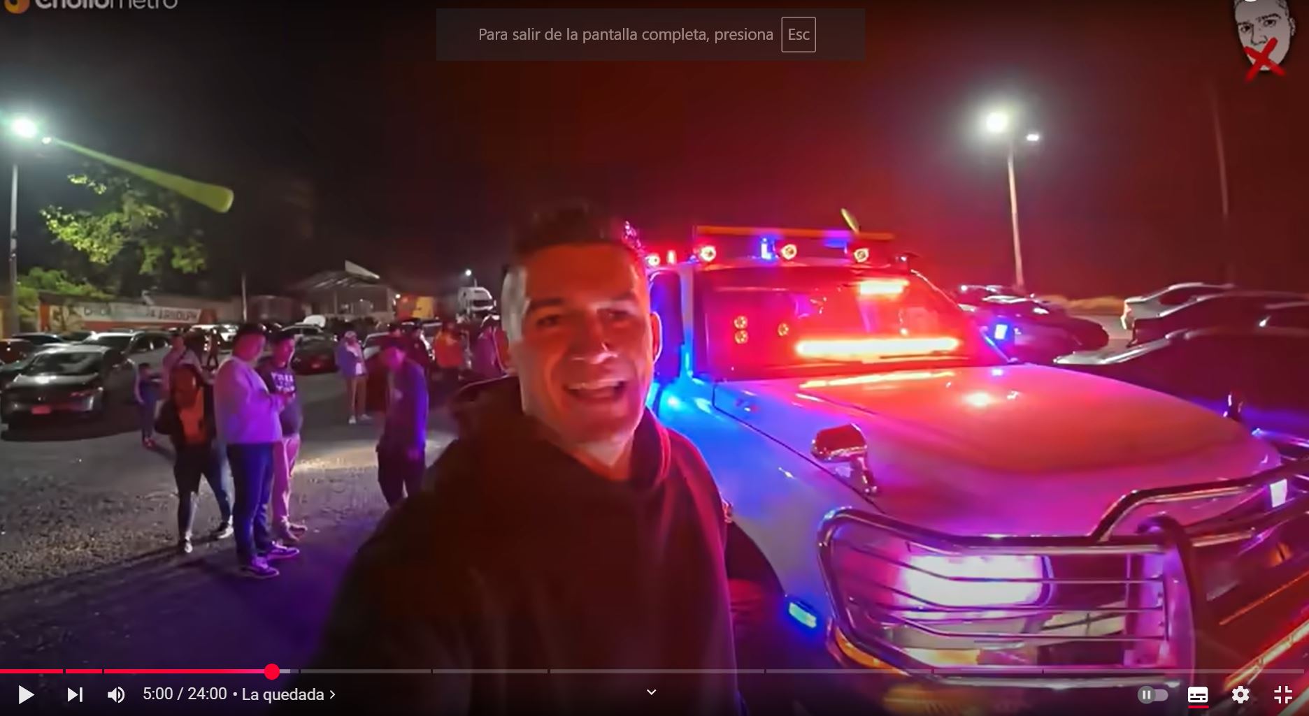 “Zazza el Italiano” muestra las carreras clandestinas en Guatemala y la reacción de la PNC