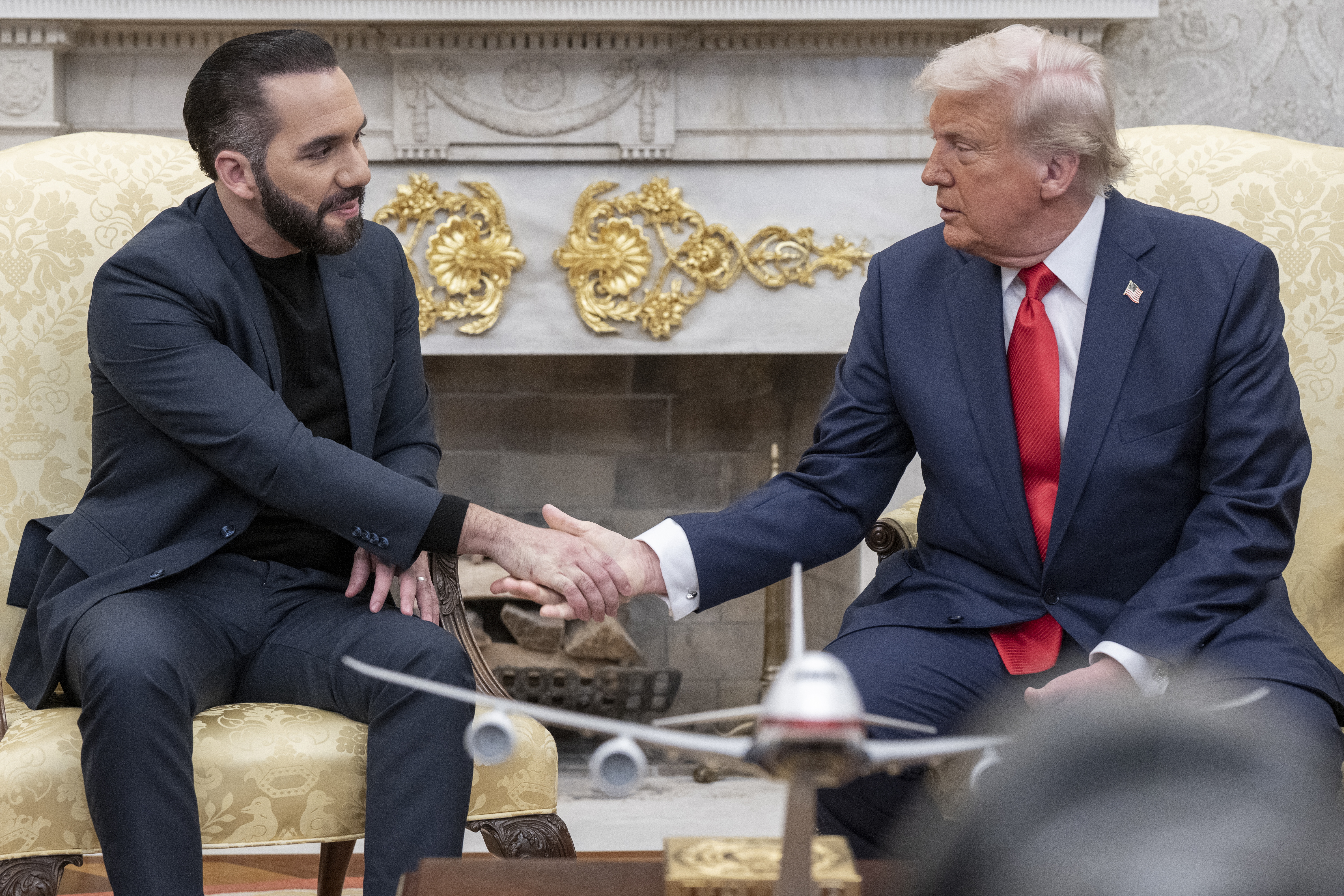 Donald Trump Nayib Bukele Estados Unidos El Salvador
