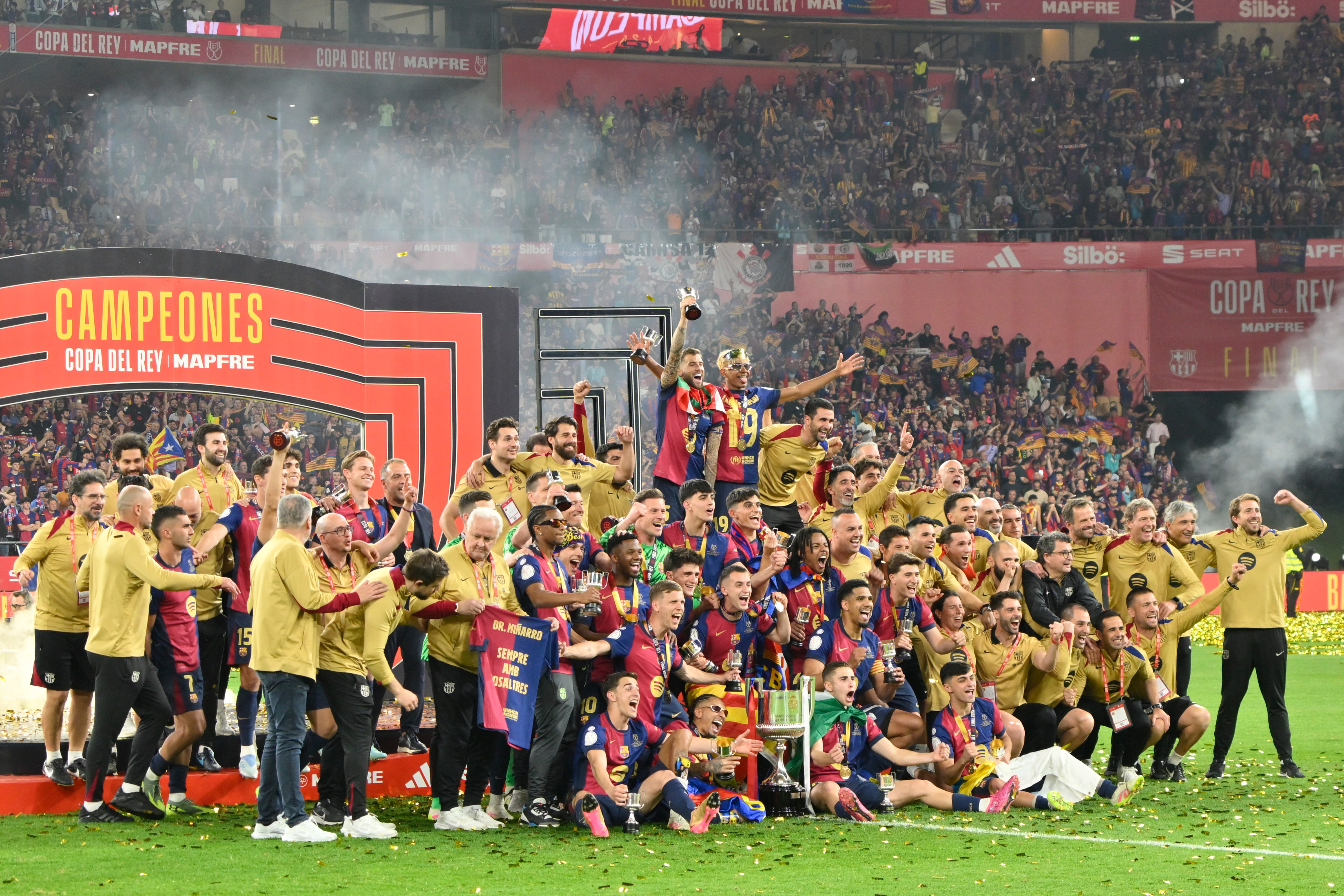 Barcelona conquista la Copa del Rey en una final de locura contra el ...