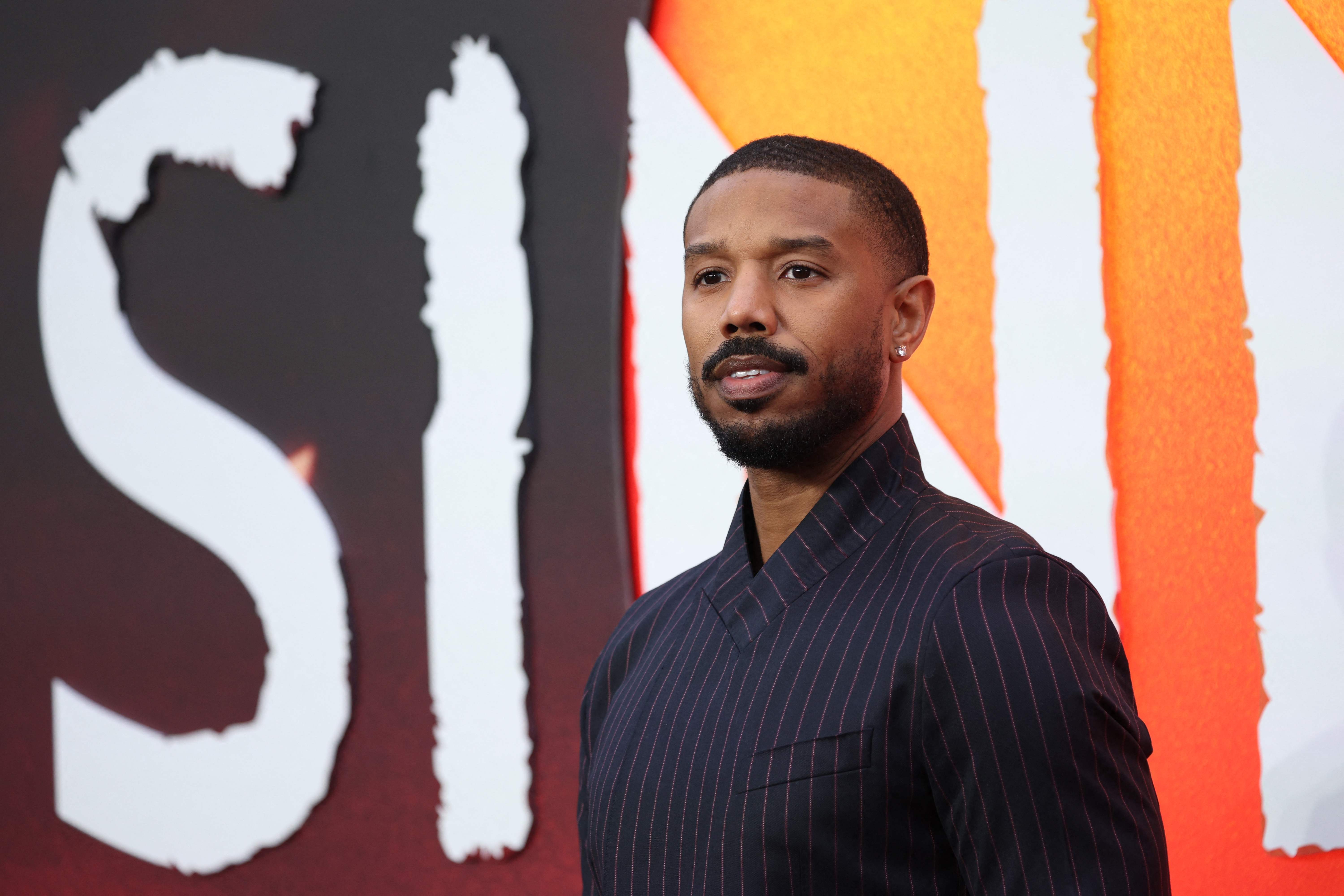 El actor estadounidense Michael B. Jordan participa en "Sinners", la película más nominada en la 98 edición de los Premios Óscar. (Foto Prensa Libre: AFP)
