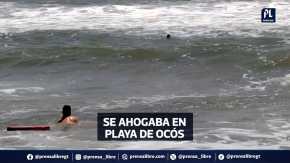 Un hombre se ahogaba en las playas de Ocós, San Marcos, cuando fue rescatado por salvavidas. El hecho ocurrió este martes 15 de abril durante un enlace de Noticiero Guatevisión, que daba cobertura al trabajo del Sistema Nacional de Prevención en Semana Santa (Sinaprese) 2025. La persona no fue identificada pues de inmediato fue llevada por socorristas a un centro asistencial.