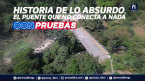 ¿Se imagina un puente vial que no conecta a nada? Aunque parece absurdo, eso no está lejos de la realidad. En Suchitepéquez, al menos cinco comunidades han esperado por más de tres años para que la obra funcione, pues actualmente solo pueden usarla volando. Se trata del puente Ixtacapa con un costo de Q21 millones.