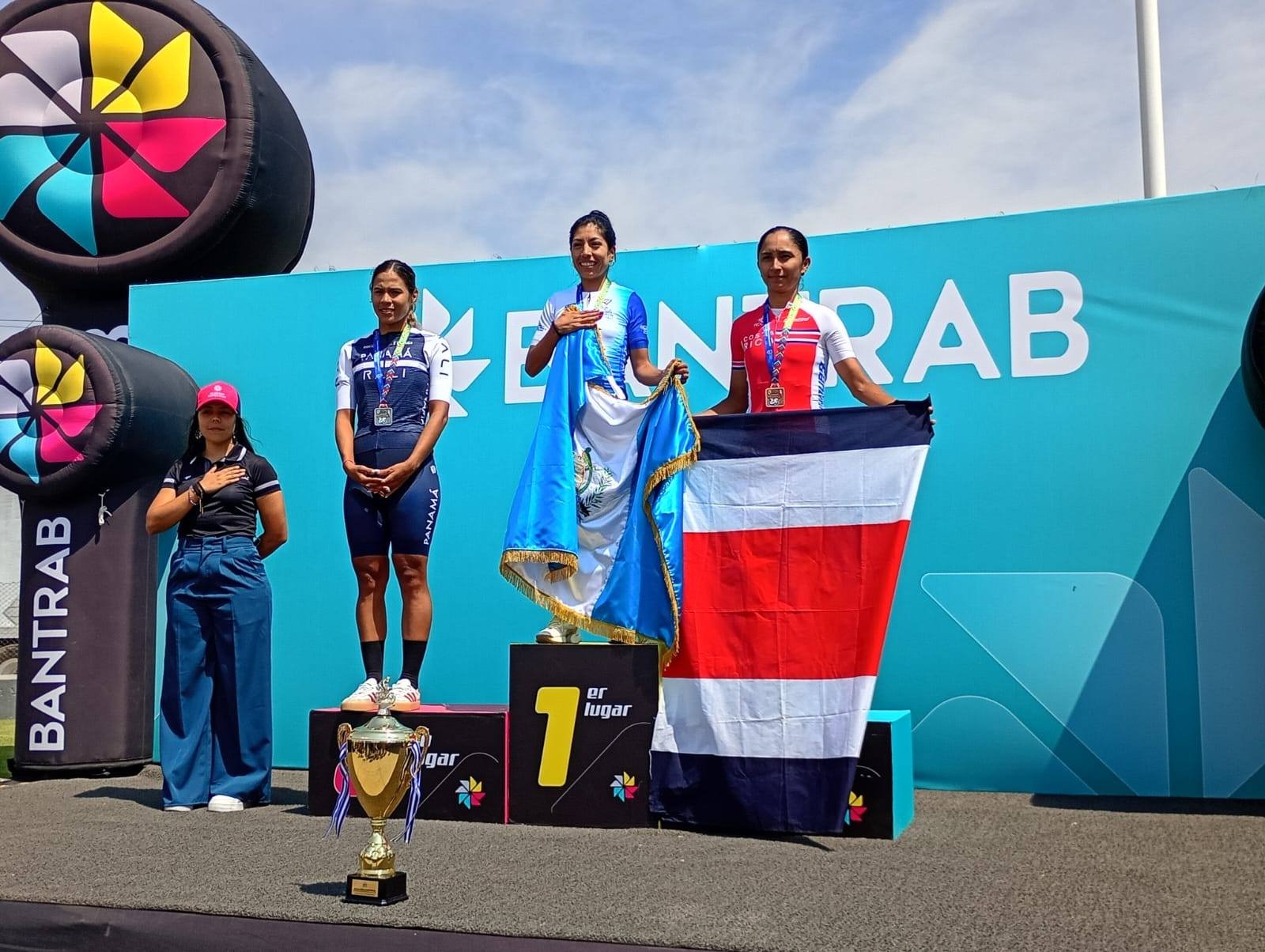 Gaby Soto se consagra en el Centroamericano de Ruta y Sergio Chumil cierra con plata