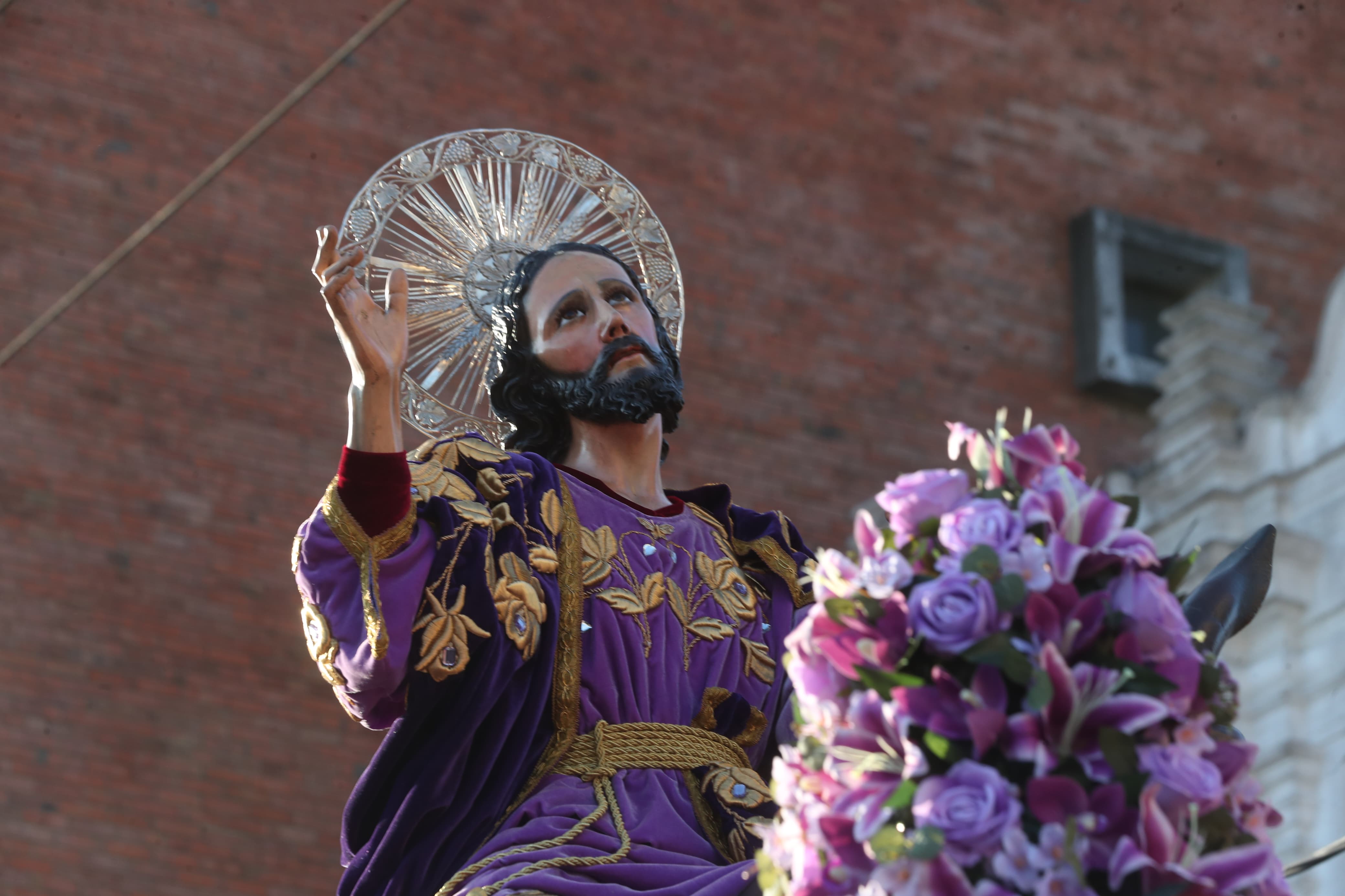 Procesión de Jesús de las Palmas recorre la ciudad este Domingo de Ramos