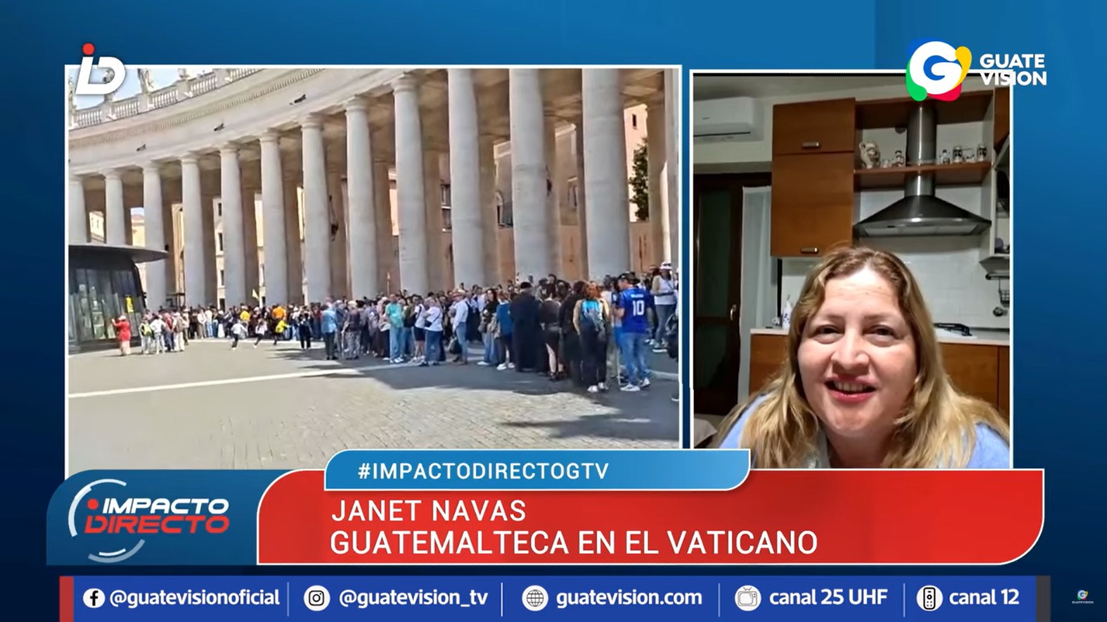Guatemalteca comparte su experiencia al despedirse del papa Francisco ante su ataúd