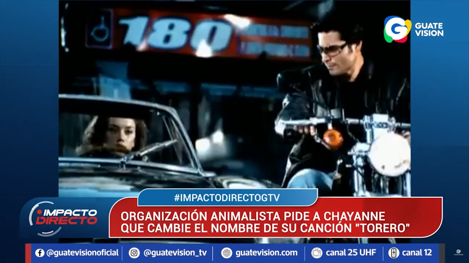 Organización animalista pide a Chayanne que cambie el nombre de su canción Torero por Bombero. (Foto Prensa Libre: Impacto Directo)