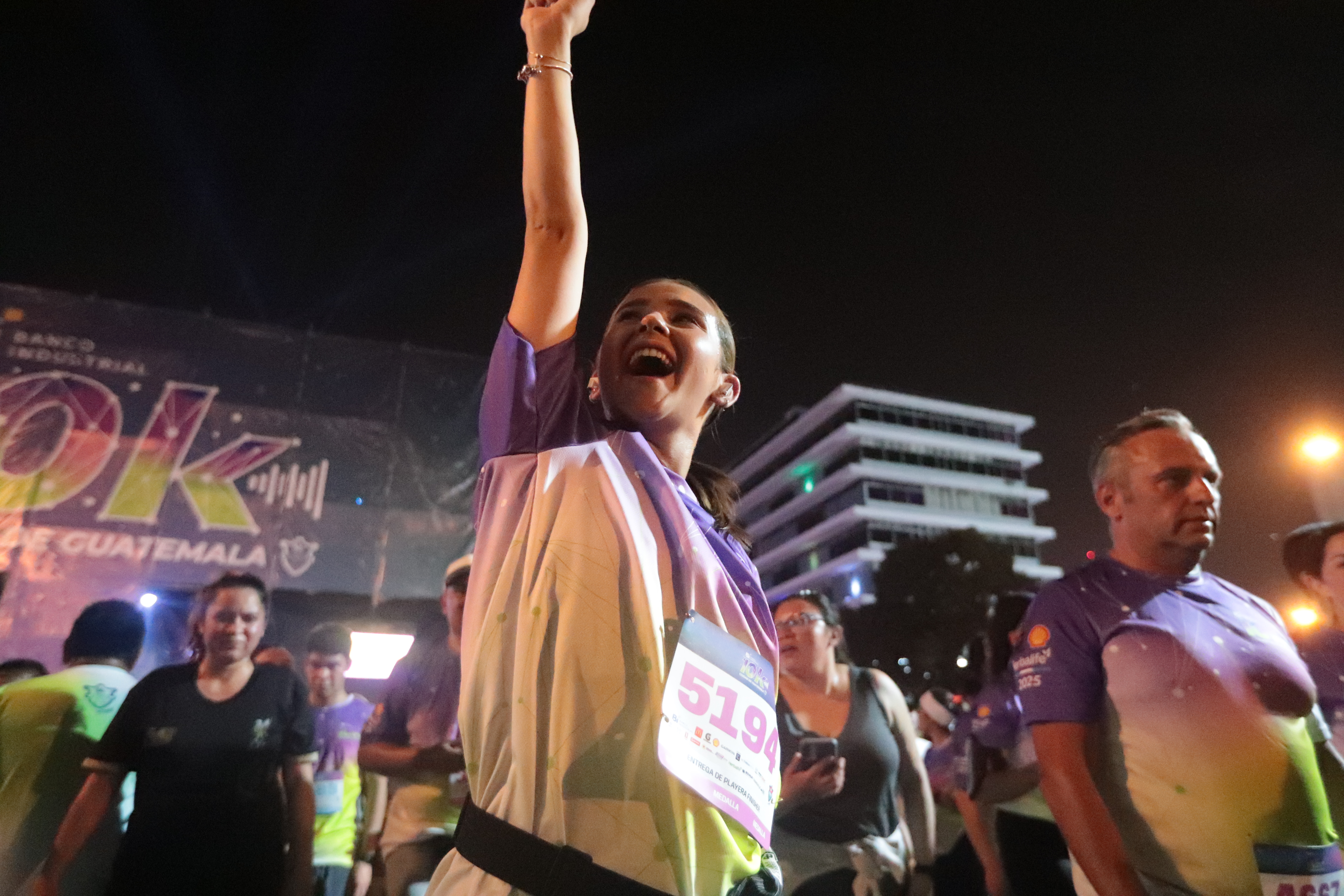 10k nocturna ciudad de Guatemala'