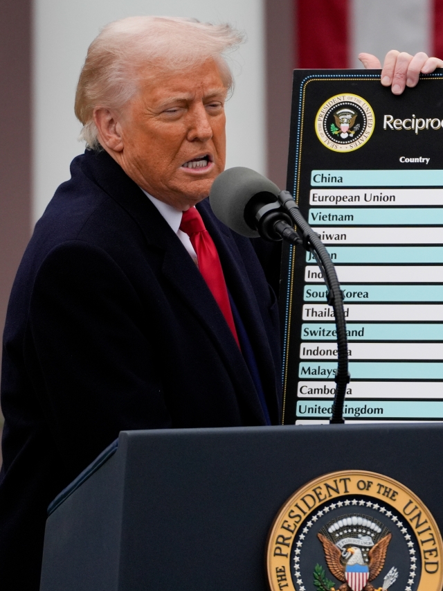 US President Trump unveils new tariffs on so-called Liberation Day