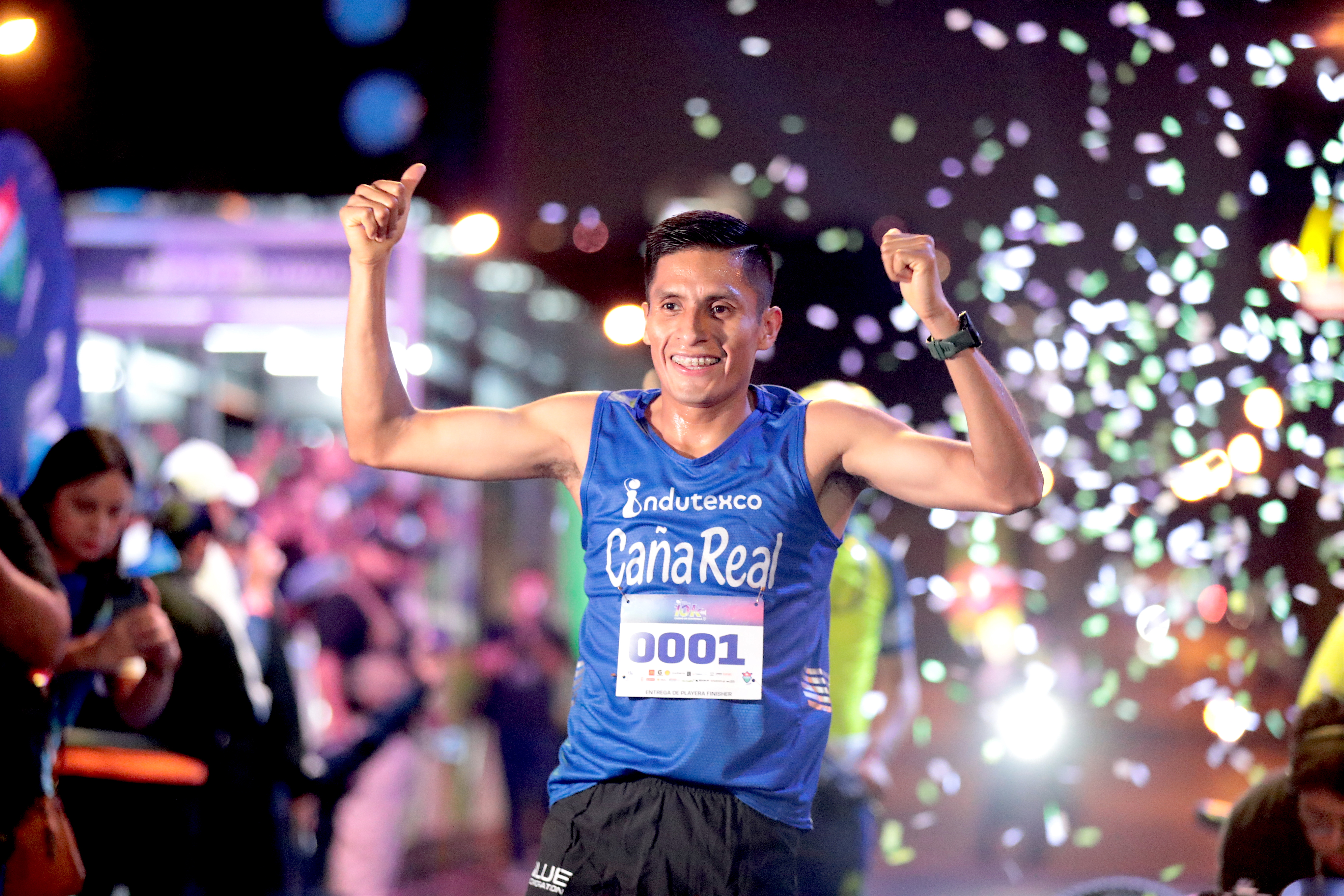 10k nocturnos ciudad de Guatemala.'